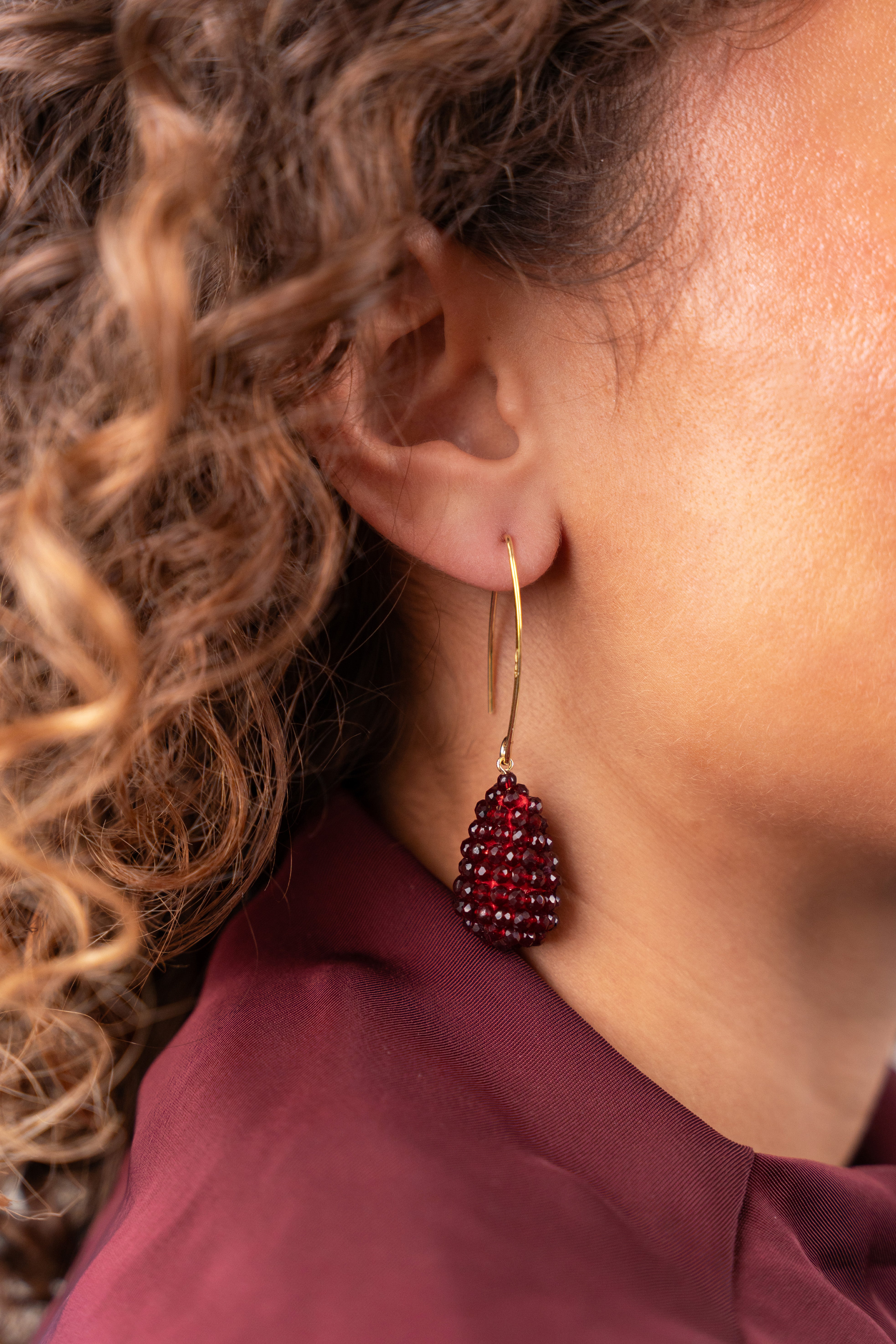 LOTT. GIOELLI CHERRY CONE EARRINGS G13910 126