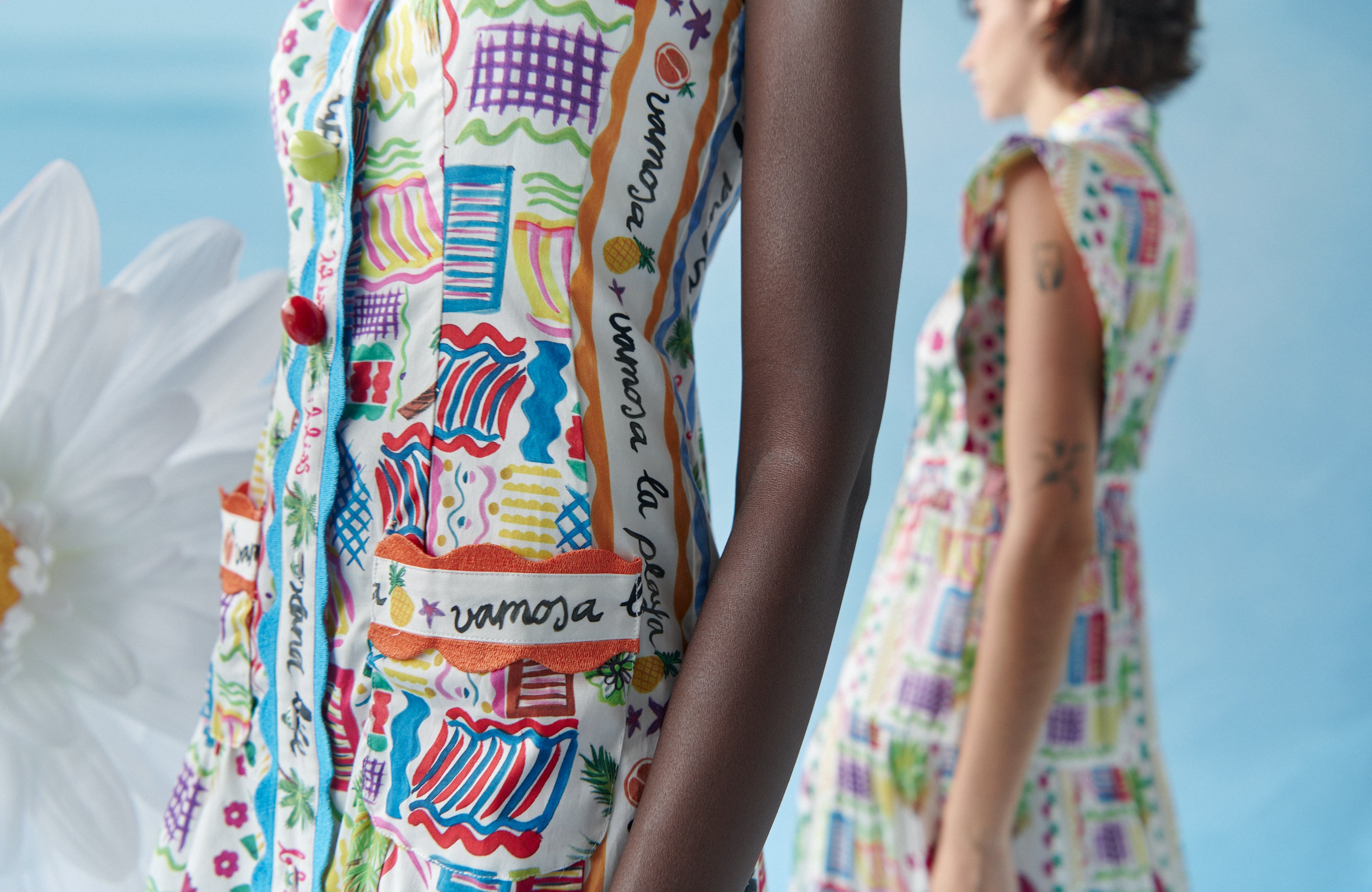 CELIA B - Bunya Dress MULTI SS26-CB-D03 126