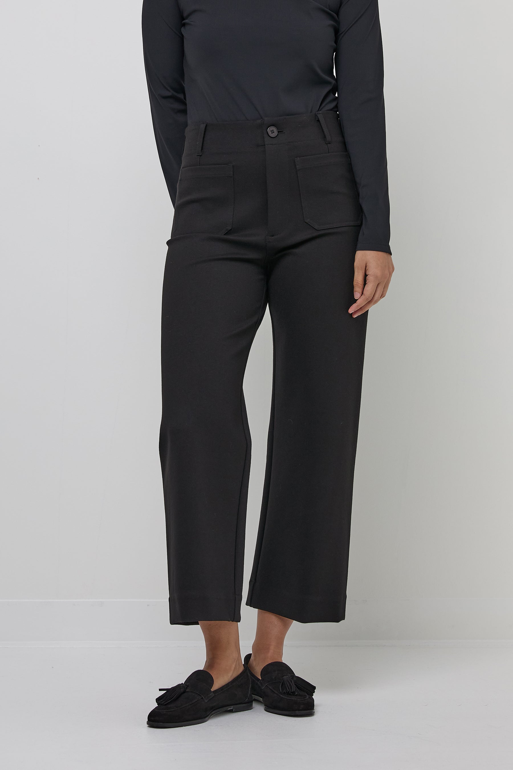 MACBEES UCHUU WIDE LEG TROUSERS 101 224