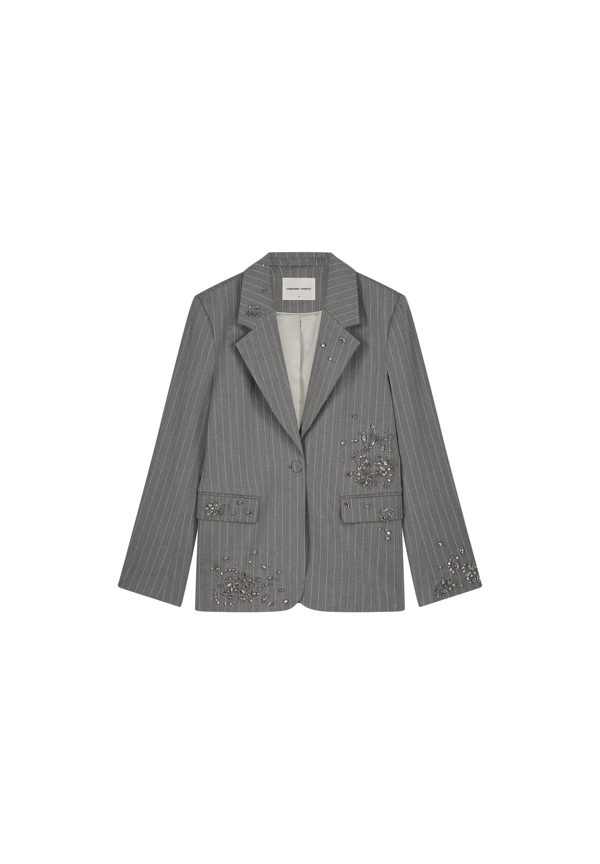 FABIENNE CHAPOT  GREY KEATON BLAZER 225
