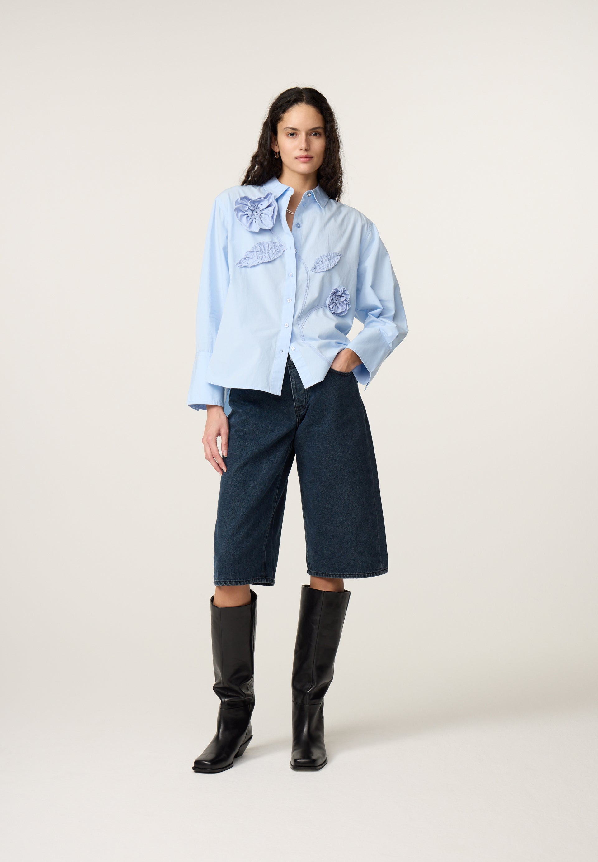 FABIENNE CHAPOT BLUE ALEX BLOUSE CLTBLSAW263030 226