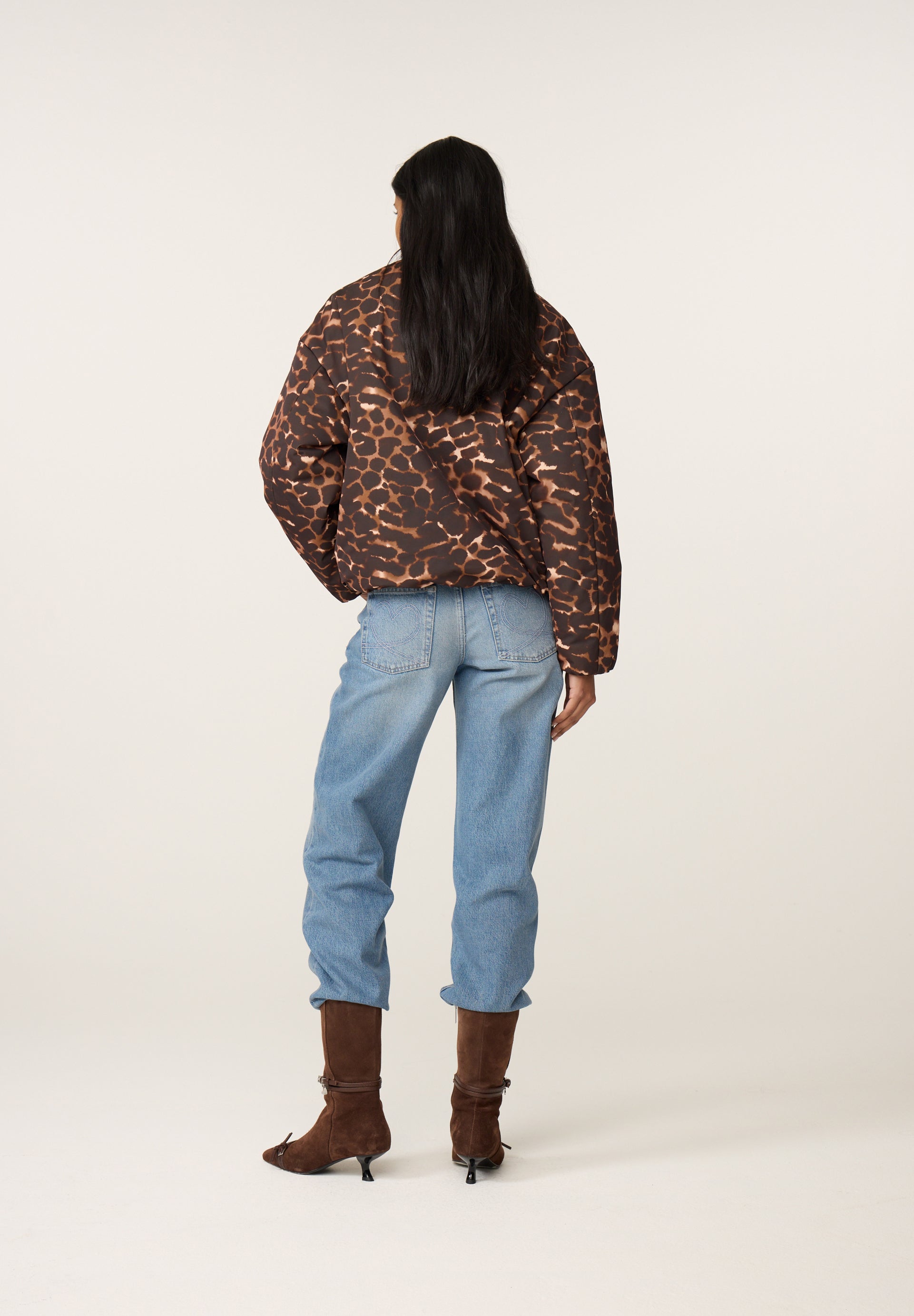 FABIENNE CHAPOT ANIMAL PRINT HERMI BOMBER JACKET CLTCTS09AW260284 226