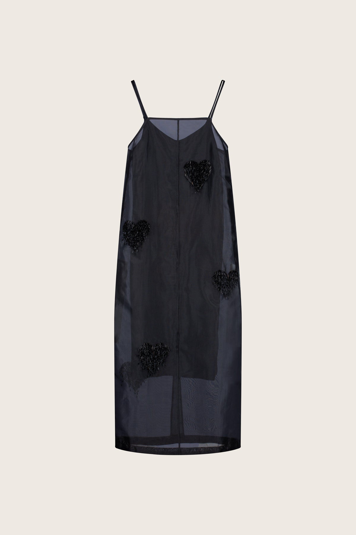 FABIENNE CHAPOT BLACK MARAL STRAPPY BEADED DRESS CLTDRS82AW269001 226