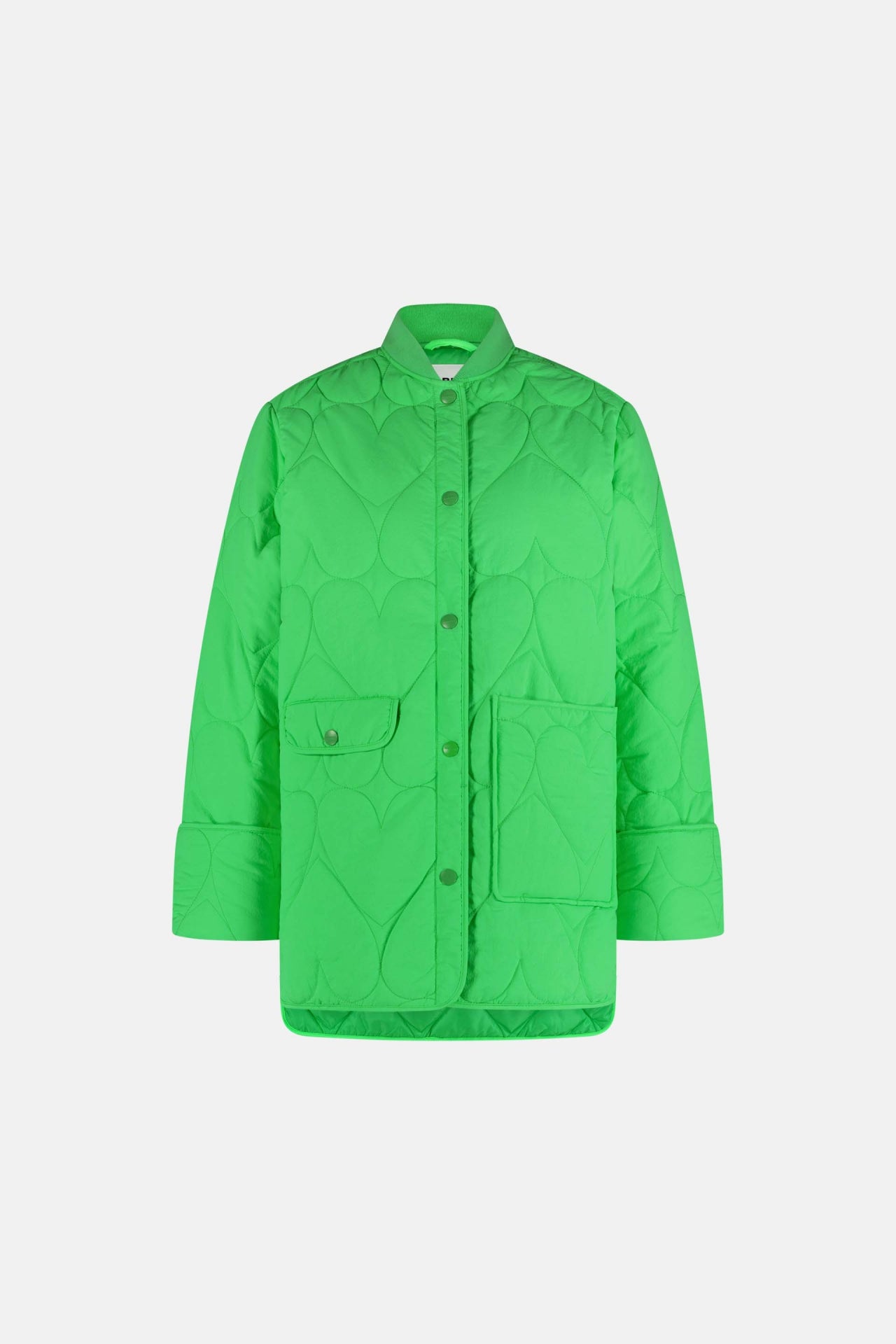 FABIENNE CHAPOT XANDER GREEN QUILTED OVERSIZED JACKET 125