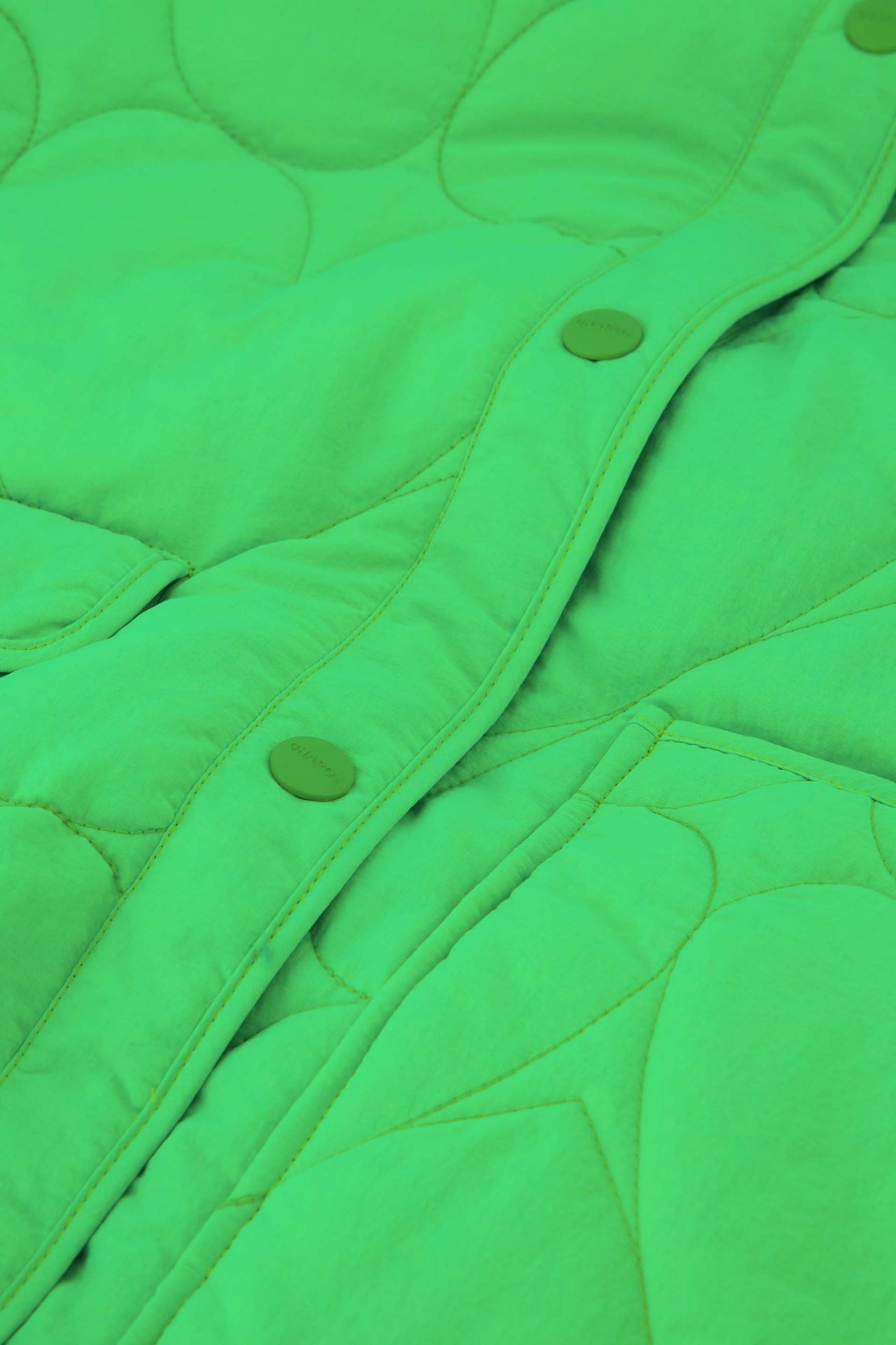 FABIENNE CHAPOT XANDER GREEN QUILTED OVERSIZED JACKET 125