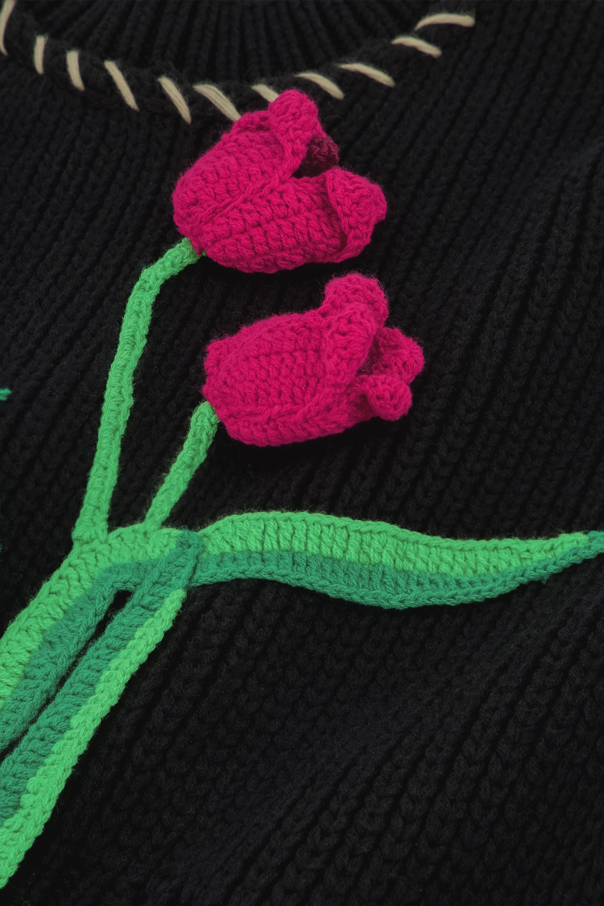 FABIENNE CHAPOT  BLACK TULIP PULLOVER 225