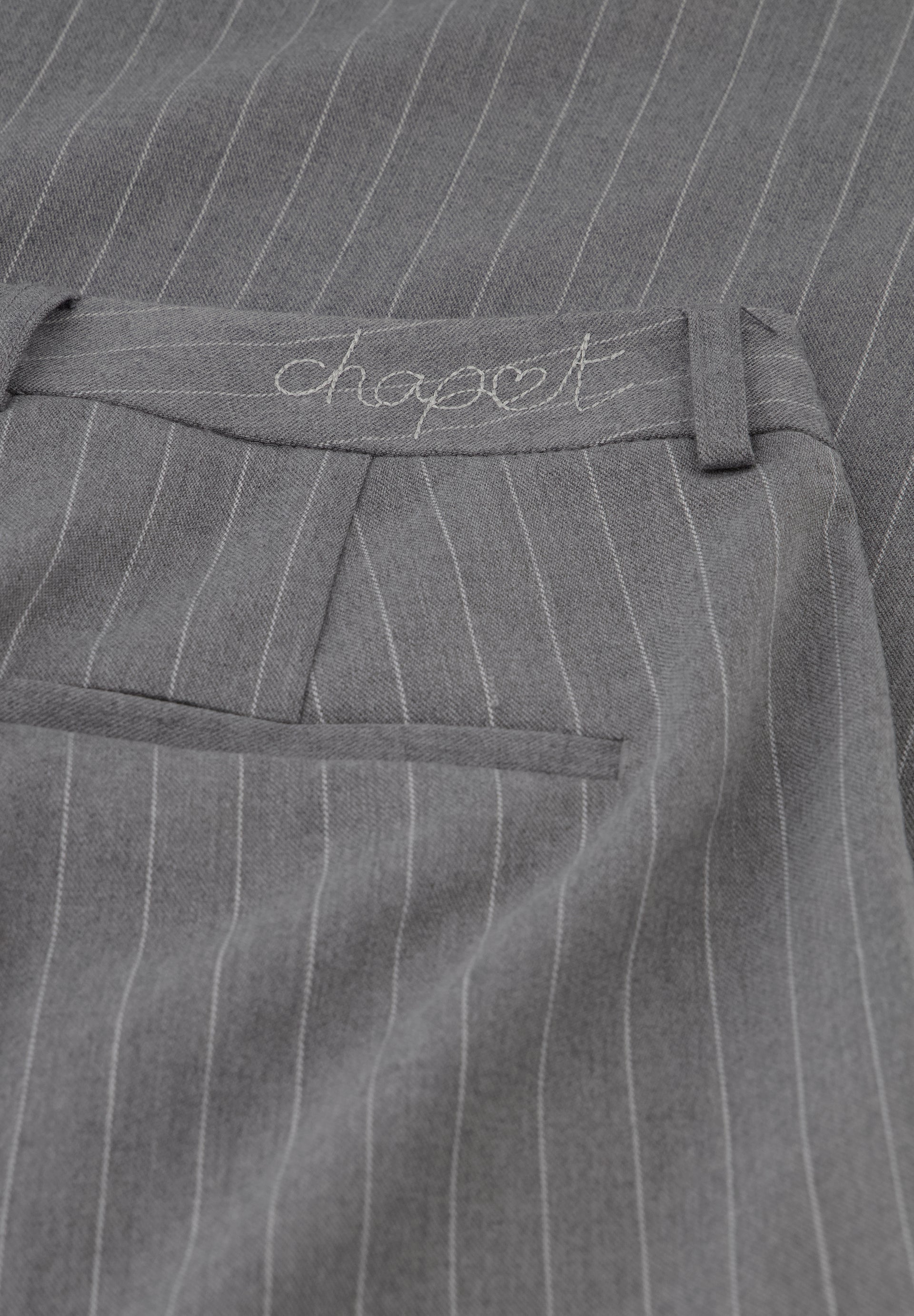 FABIENNE CHAPOT  GREY CHARLIE TROUSERS 225