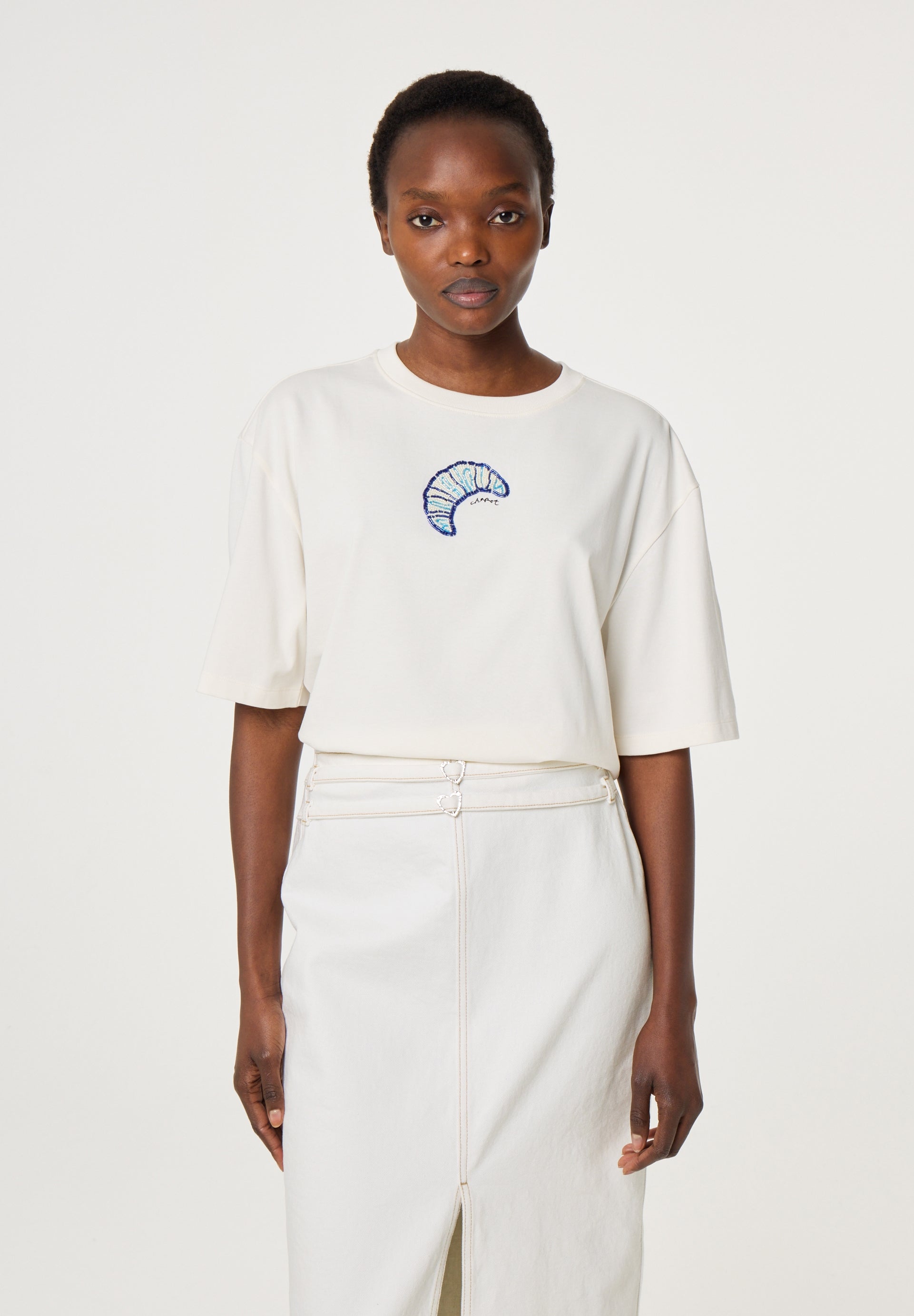 FABIENNE CHAPOT BENJA T-SHIRT WHITE CLTTSH01SS261009 126