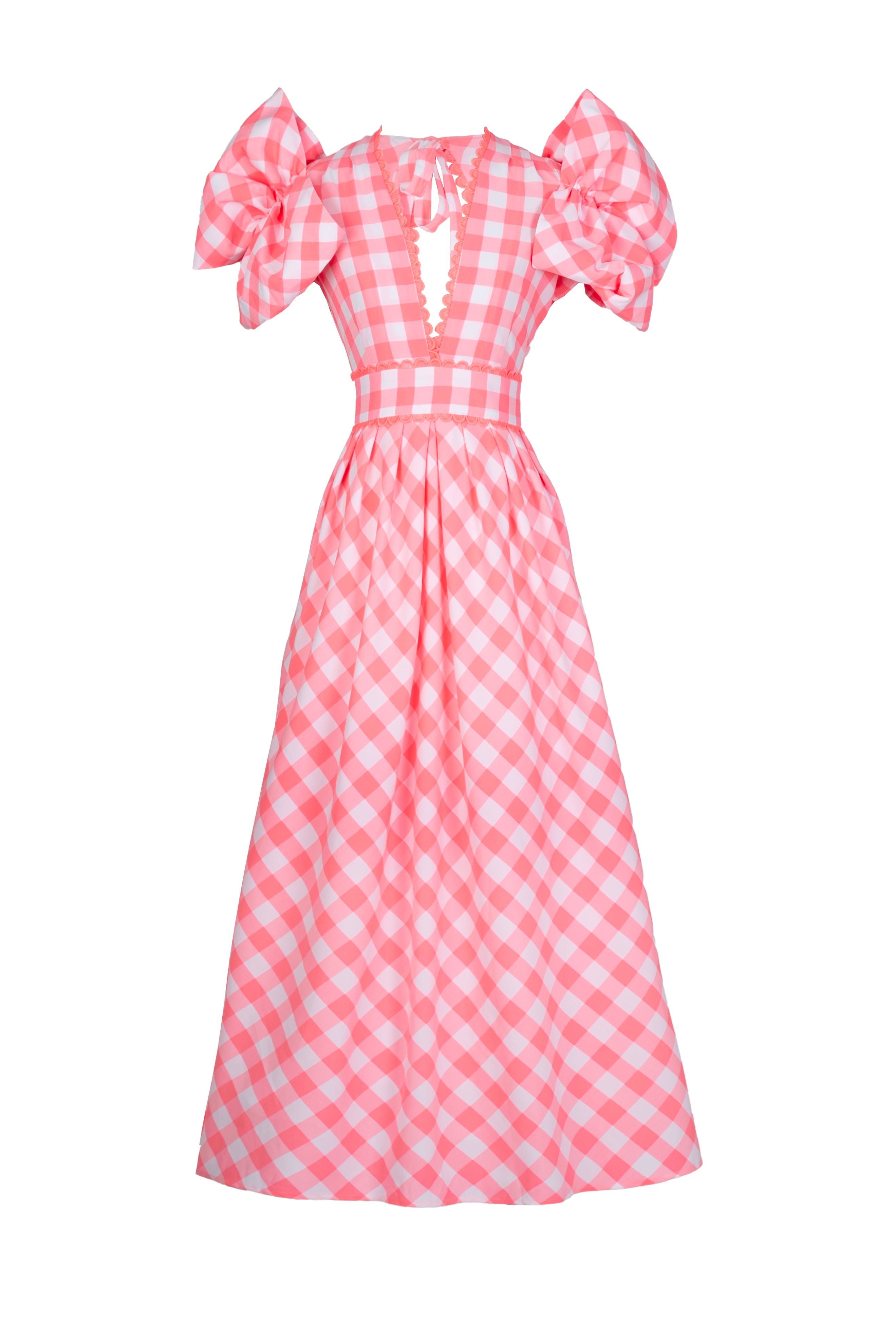 CELIA B CURAZAO VICHY PINK DRESS 125