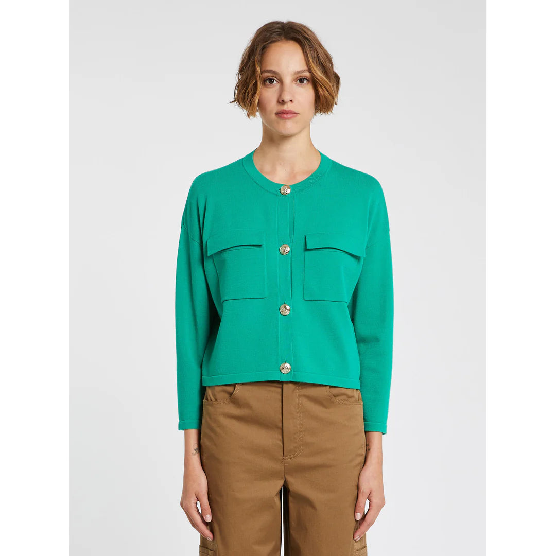 iBLUES DESCAL GRASS GREEN CARDIGAN 125