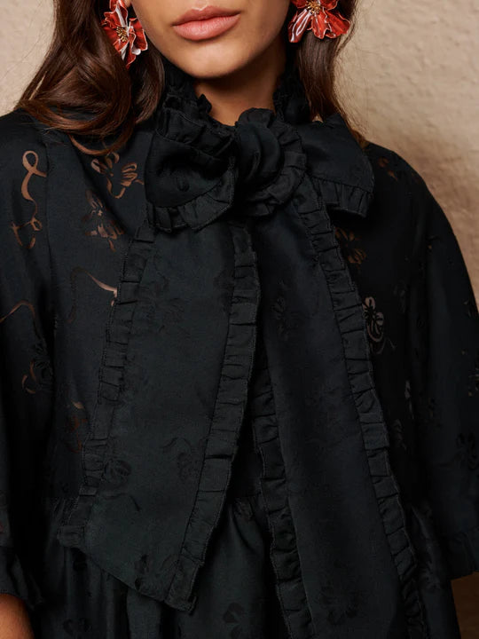 SISTER JANE SOLACE BOW MIDI DRESS 126