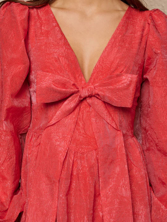 SISTER JANE SUNRISE BOW MIDI DRESS 126