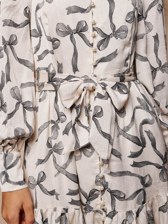 SISTER JANE AMARA BOW MAXI DRESS 126