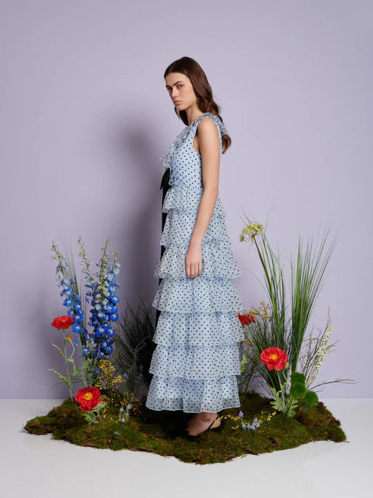 SISTER JANE HAVEN RUFFLE MIDI DRESS 125