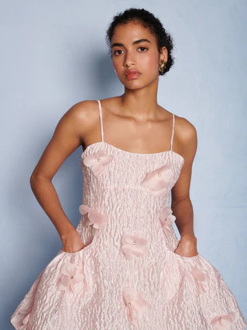 SISTER JANE LERA APPLIQUE MINI DRESS 126