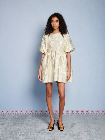 SISTER JANE CHALK JAQUARD DRESS 126