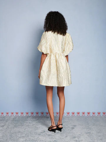 SISTER JANE CHALK JAQUARD DRESS 126