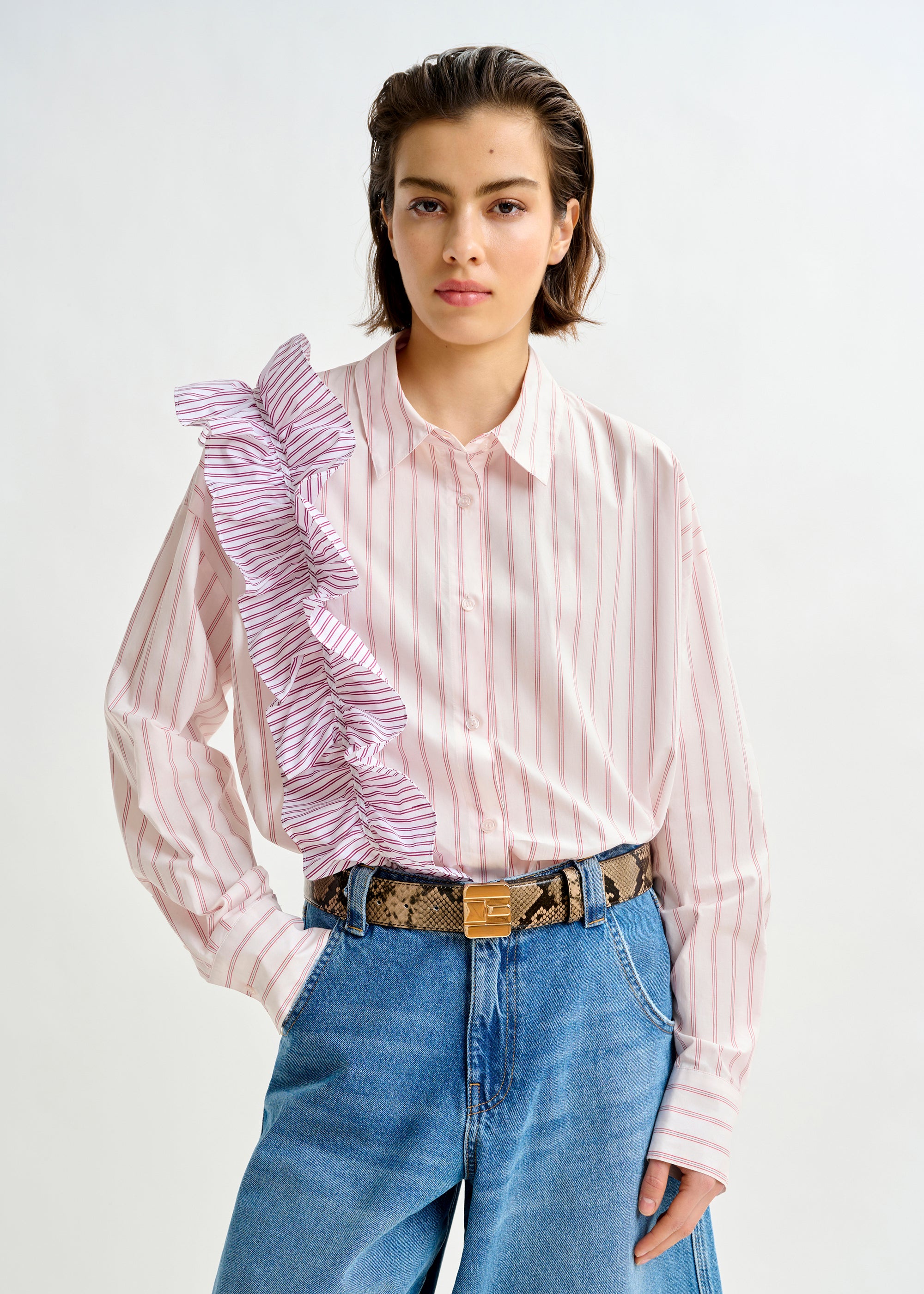 ESSENTIEL ANTWERP IBODY RED SHIRT macbees 
