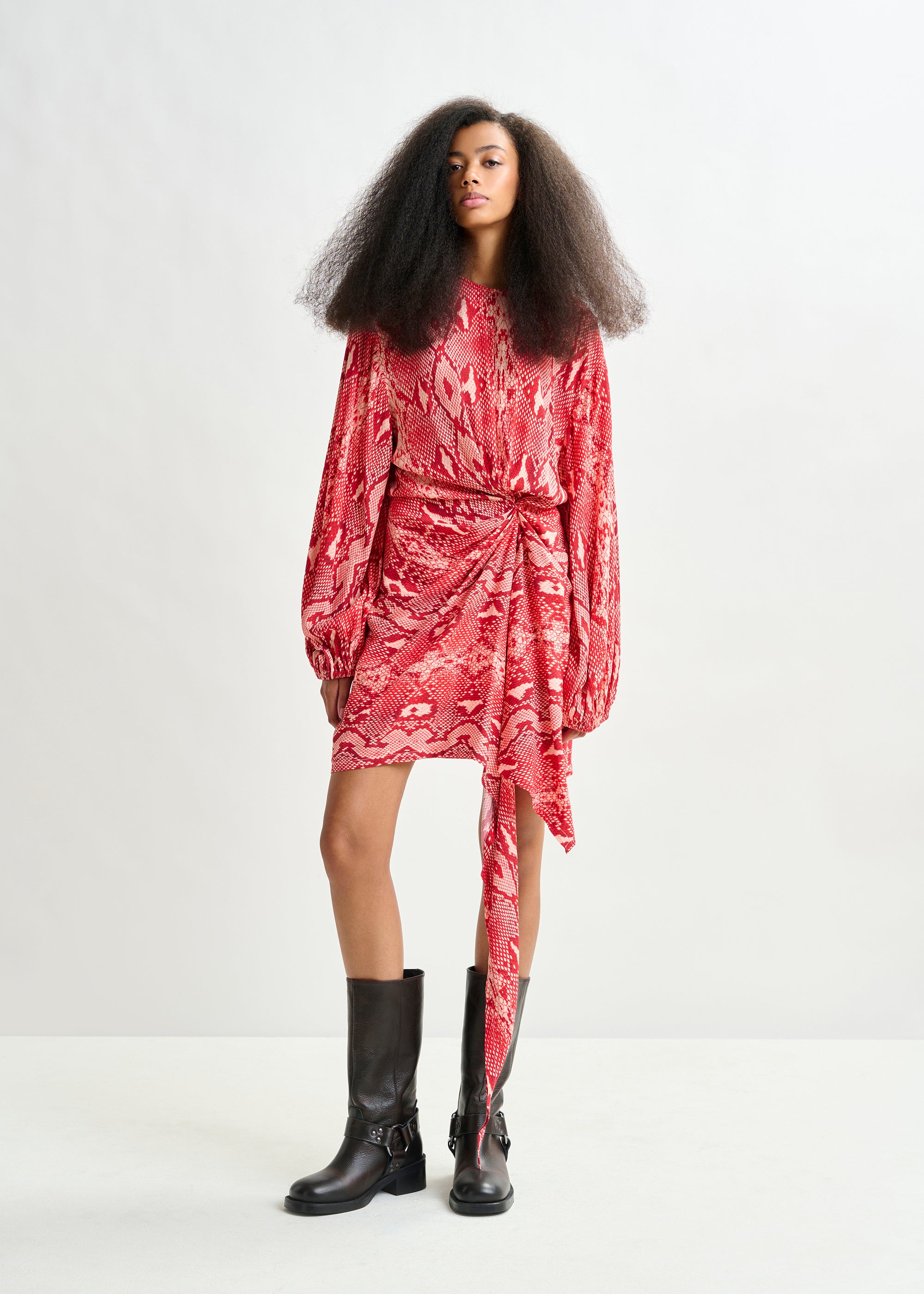 ESSENTIEL ANTWERP IFRENCH RED DRESS MACBEES