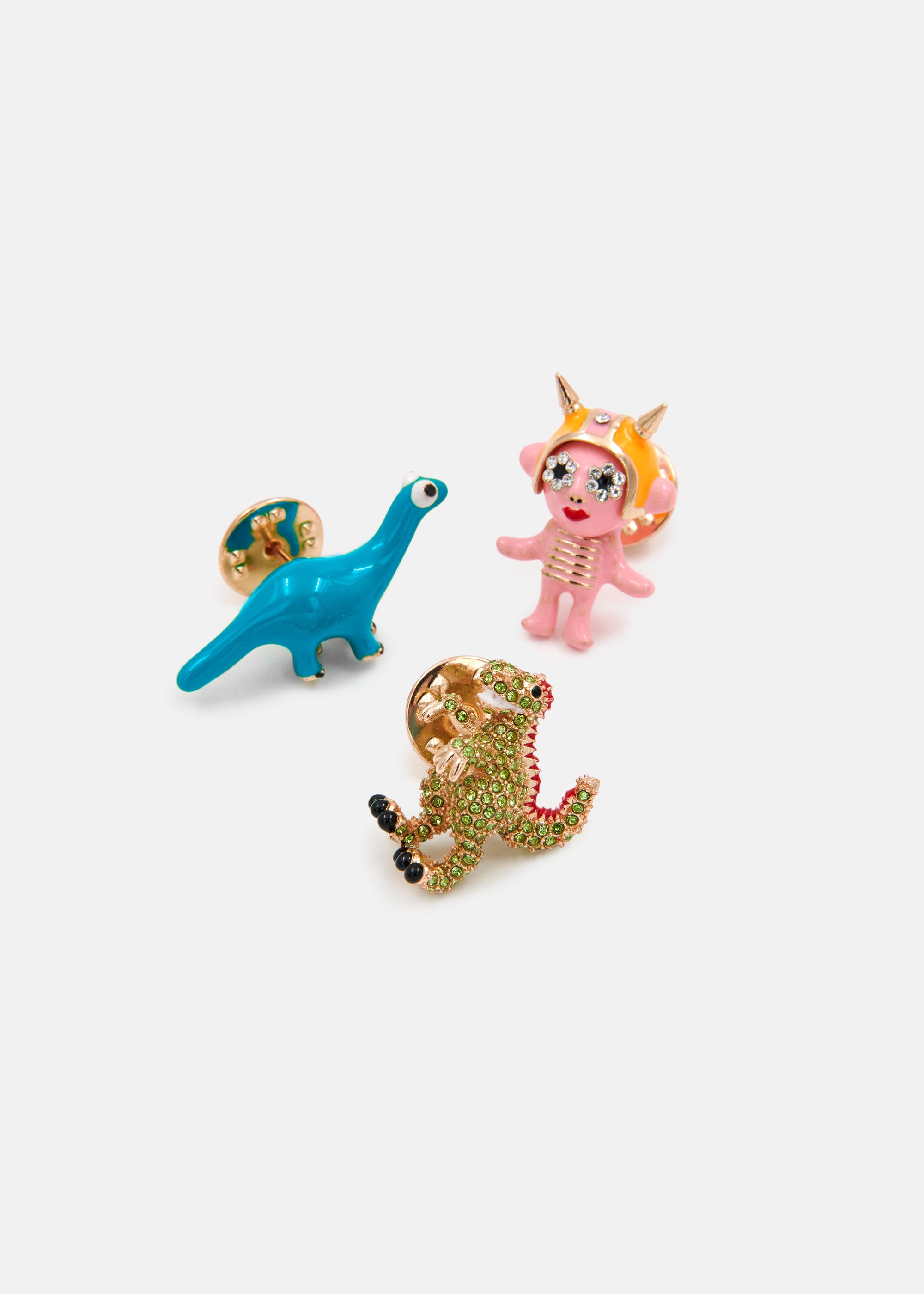 ESSENTIEL ANTWERP IGLOW MULTI BROOCH MACBEES