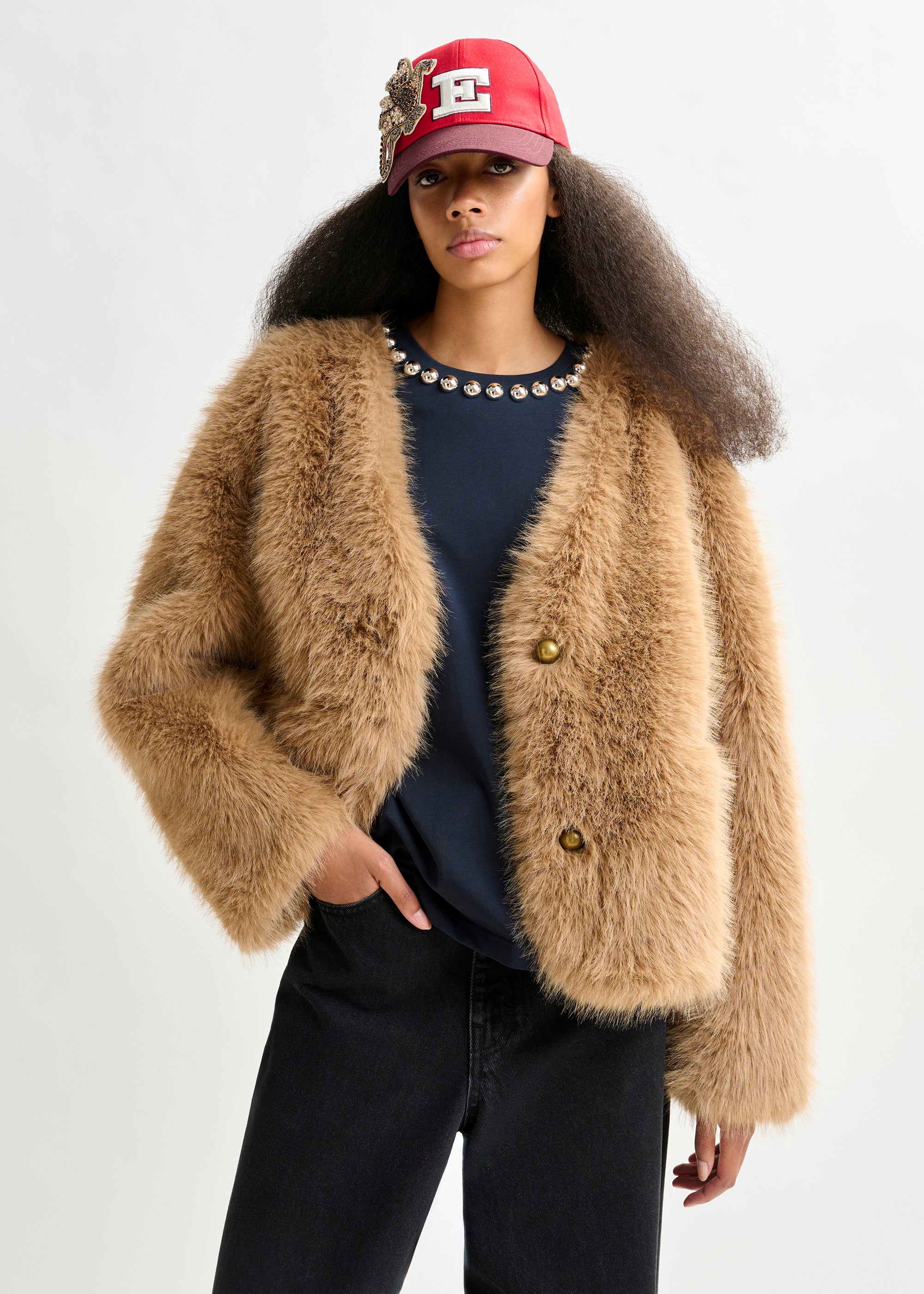 ESSENTIEL ANTWERP IJACKET BEIGE JACKET MACBEES 