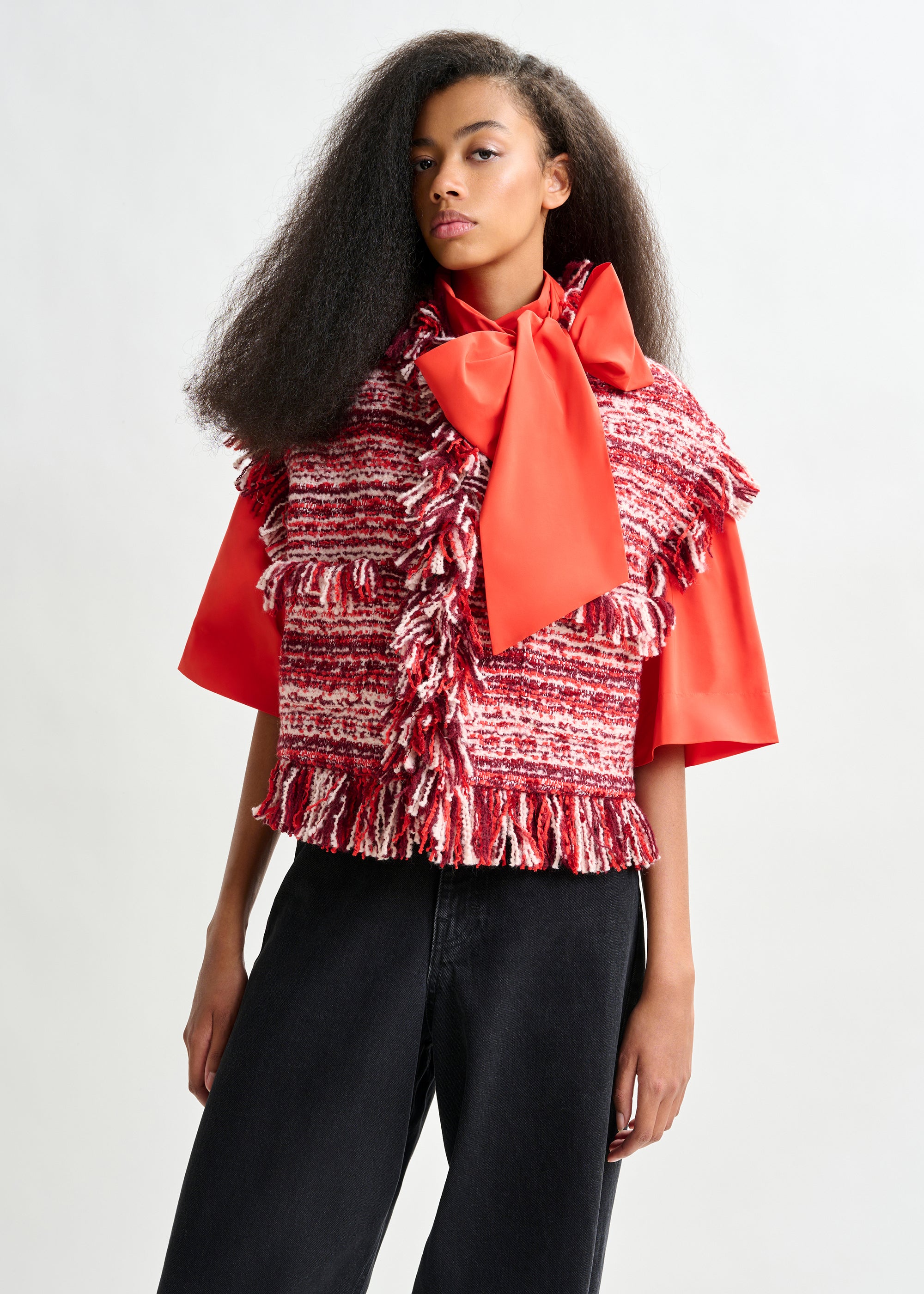 ESSENTIEL ANTWERP ISHANI RED JACKET MACBEES