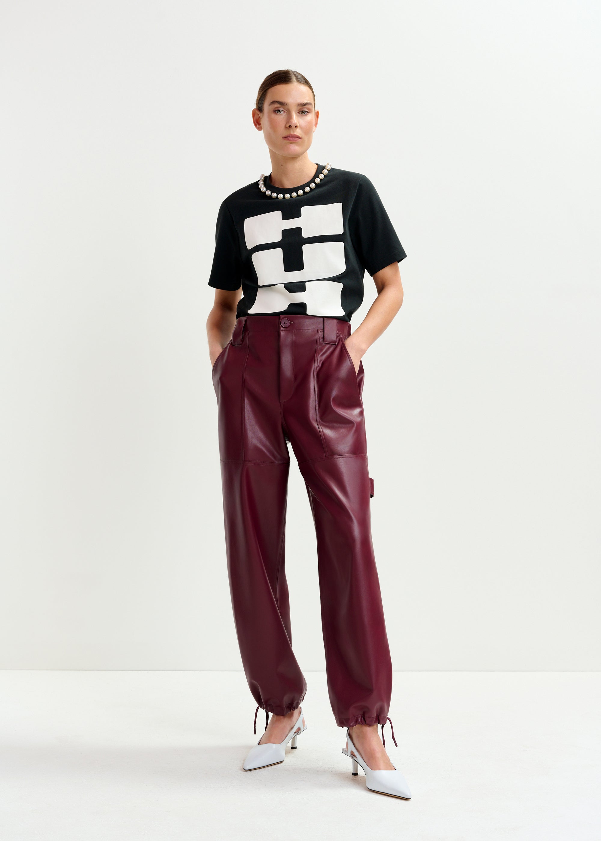 ESSENTIEL ANTWERP ITAO MAUVE PANTS MACBEES