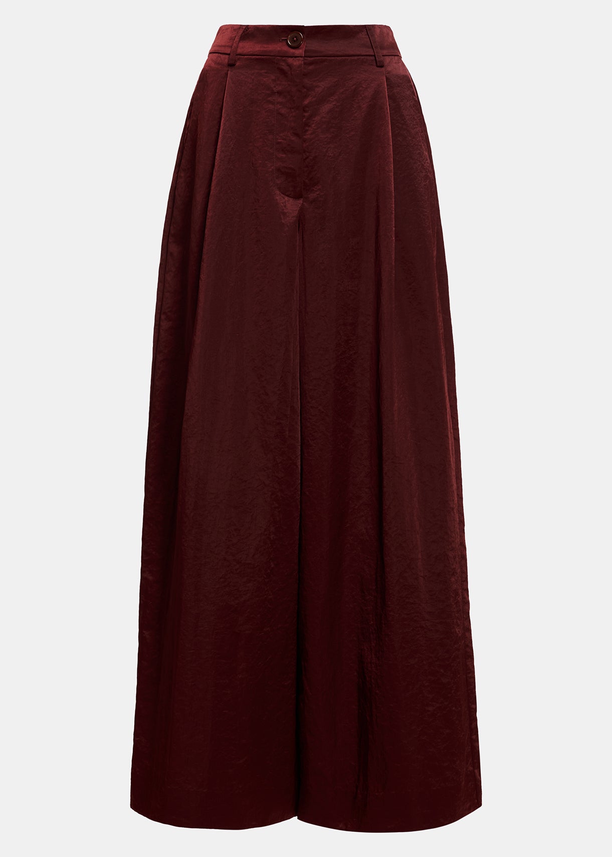 essentiel antwerp wine karmen wide leg pants