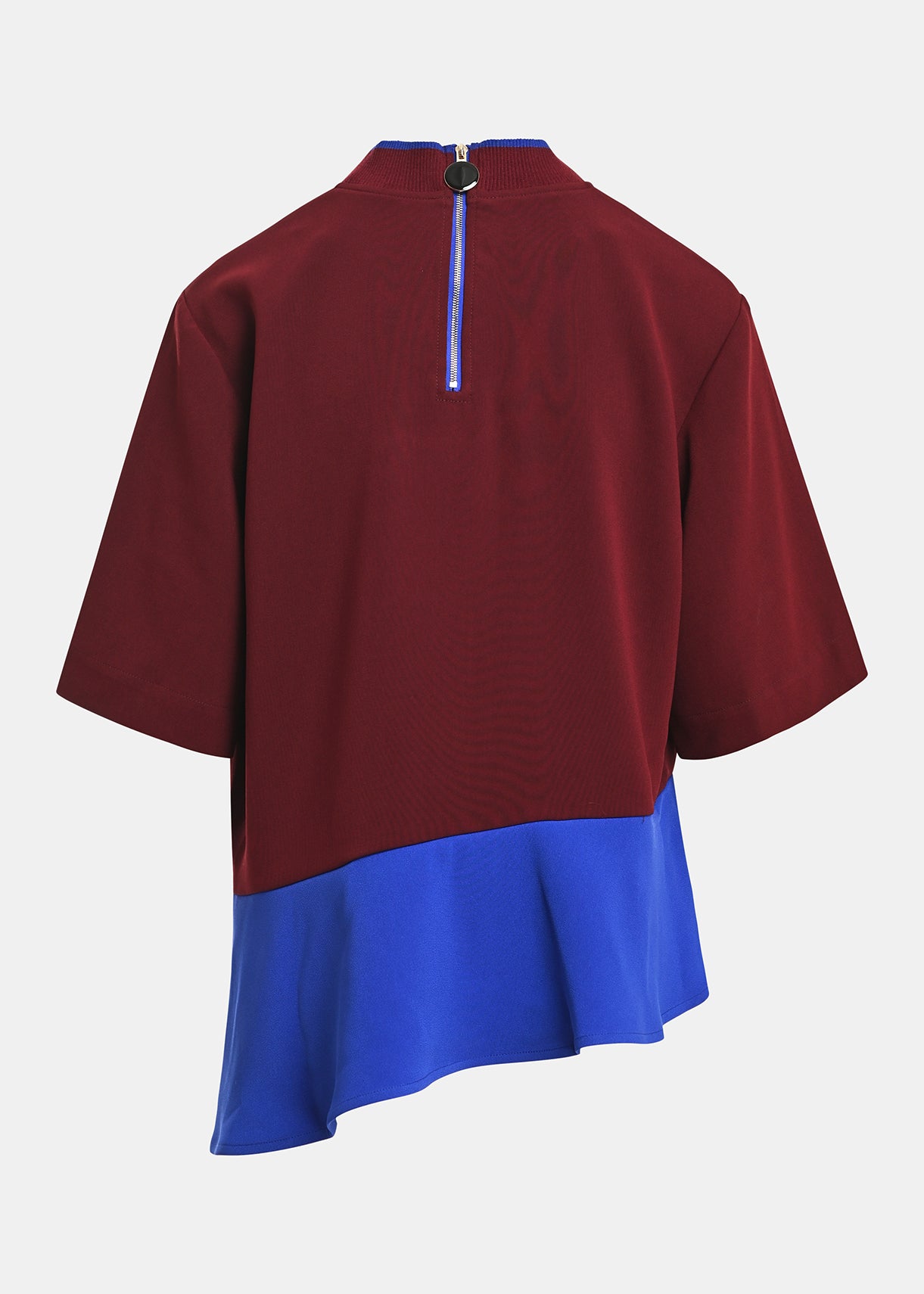 essentiel antwerp wine keyless two colour top 