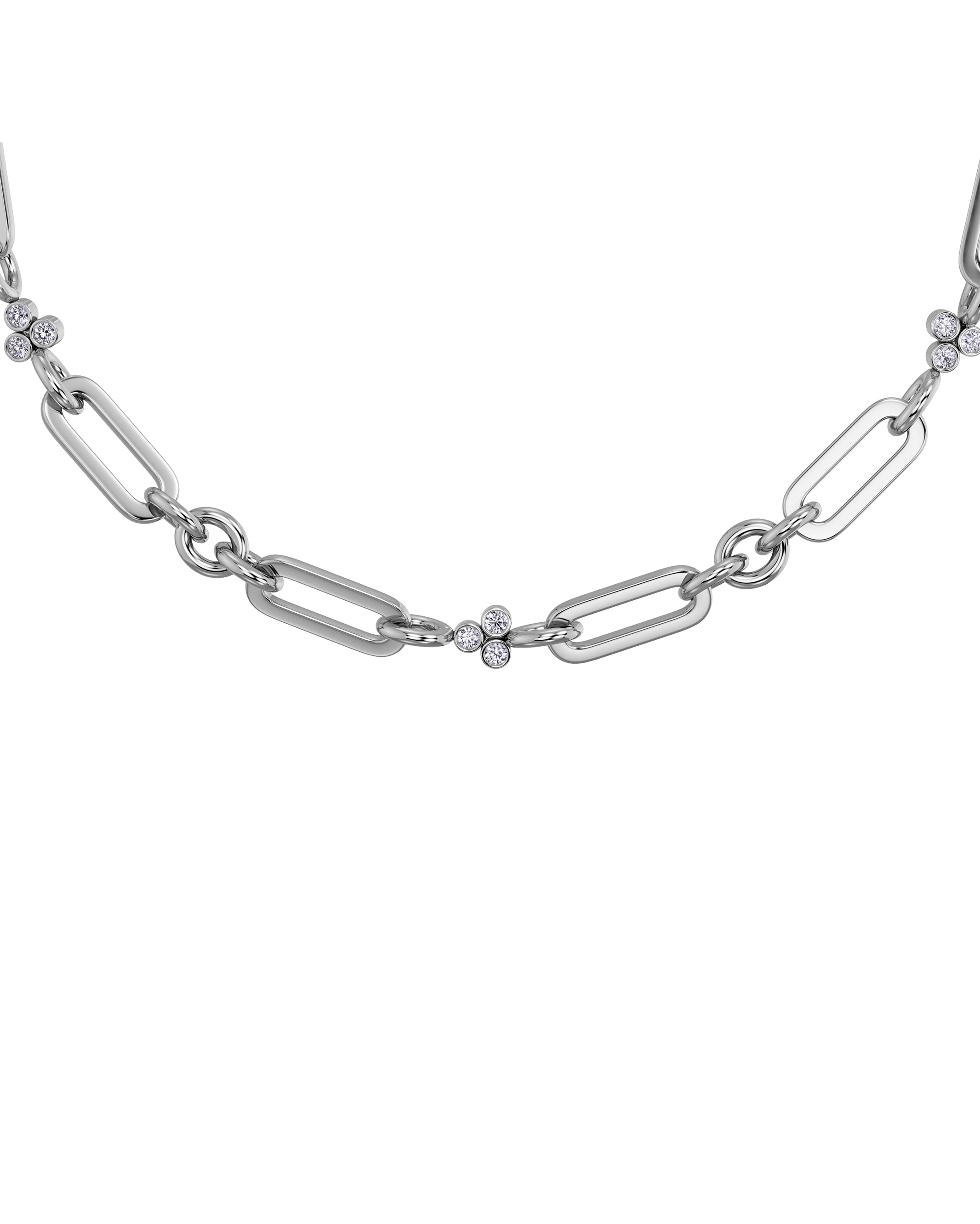 EDBLAD BARRE NECKLACE MULTI SILVER 129657 225