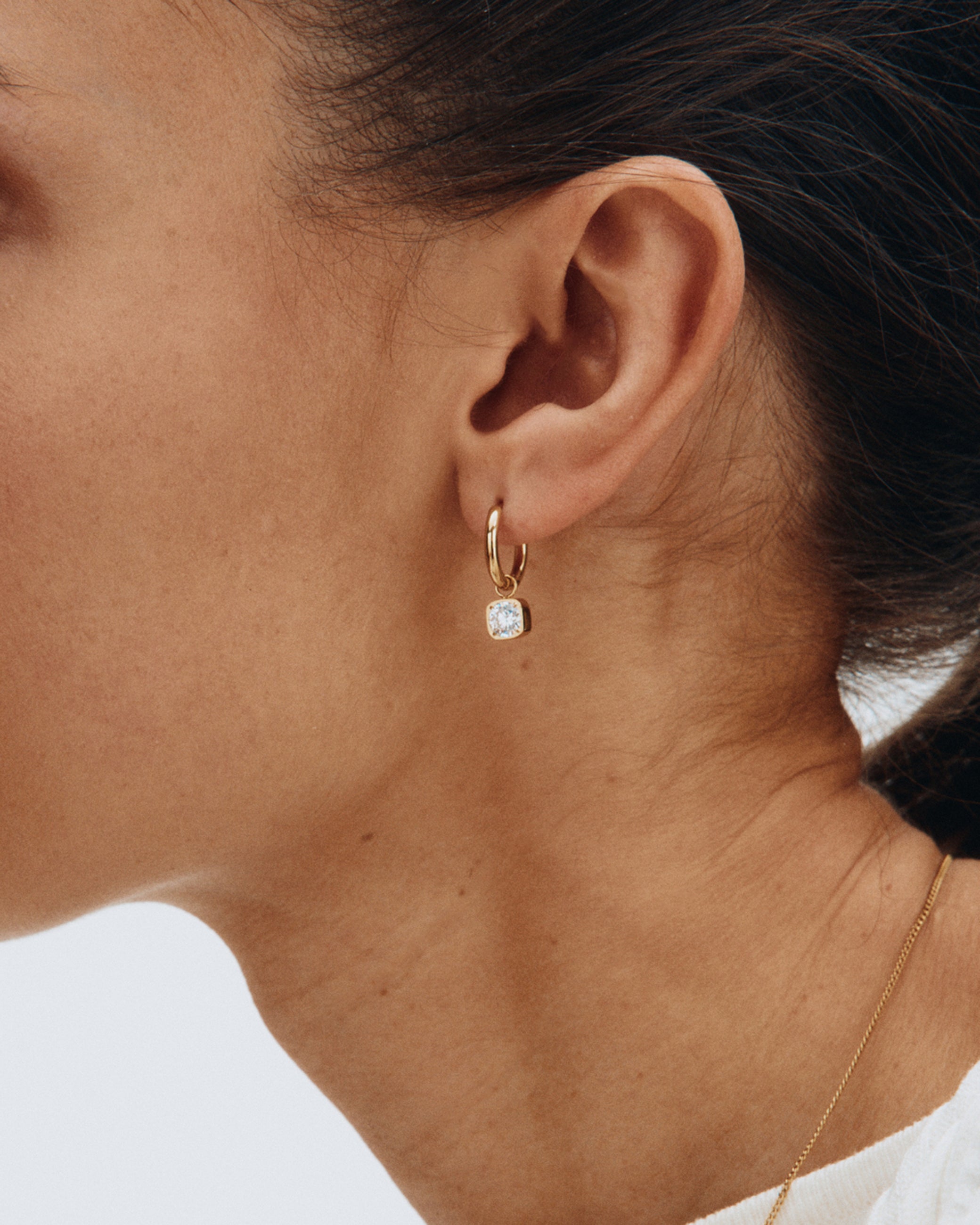 EDBLAD GEMMA GOLD HOOPS 129425 225