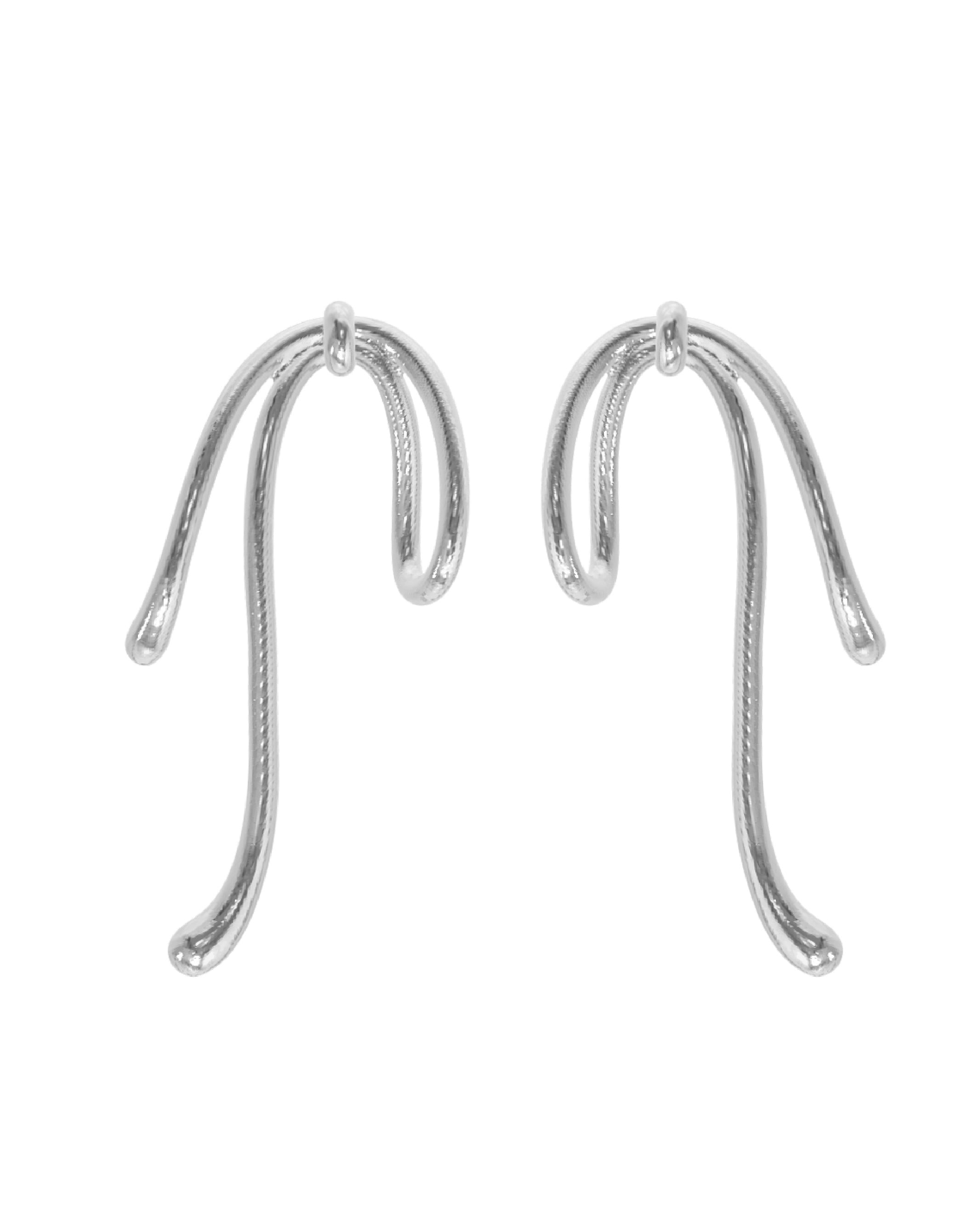 EDBLAD LACE SILVER EARRINGS 129454 225