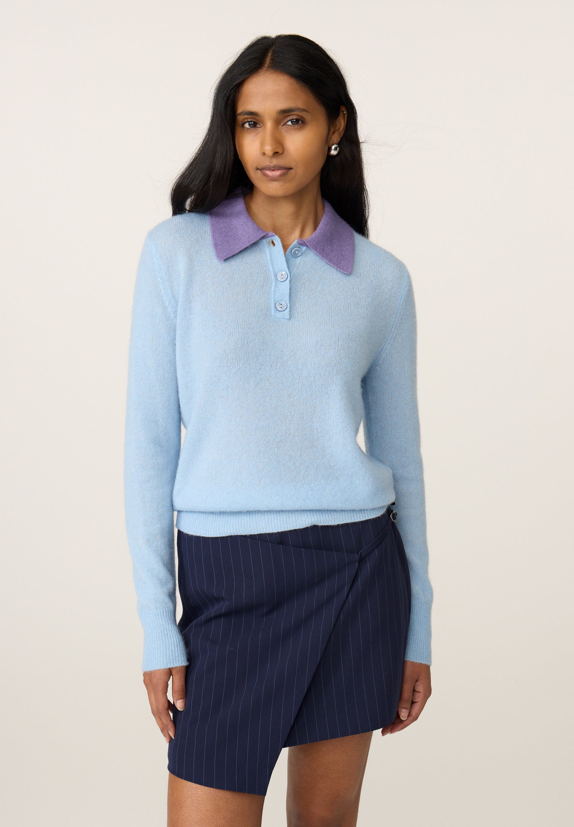 fabienne chapot blue barbara jumper smart casual