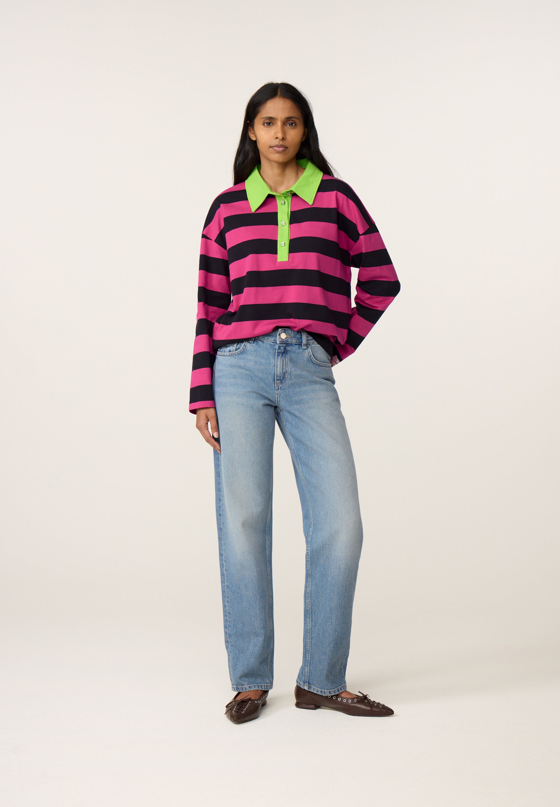 FABIENNE CHAPOT PINK PAULA SWEATSHIRT CLTSWE35AW260303 226