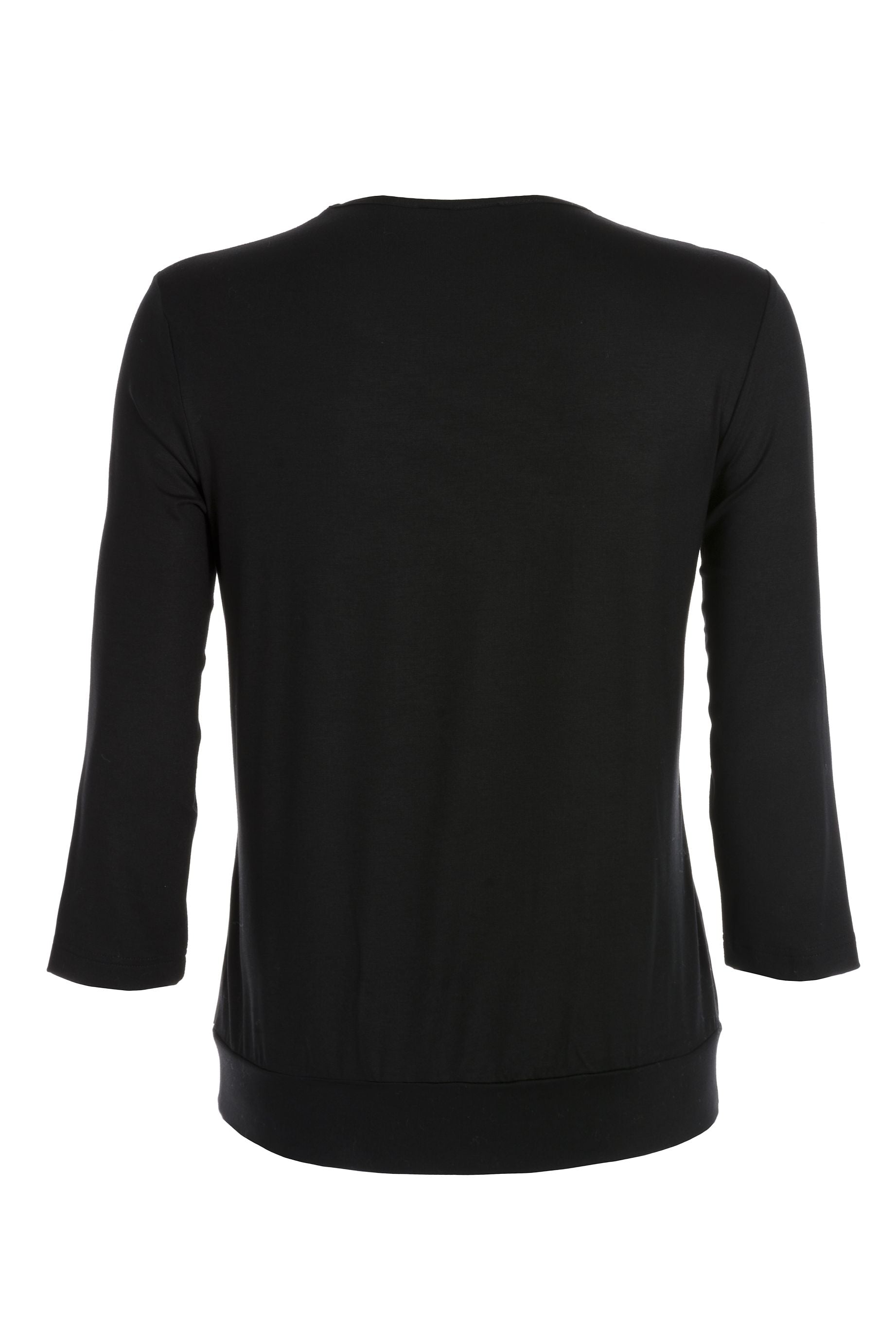 FRANK WALDER BLACK BLOUSE 726422 226