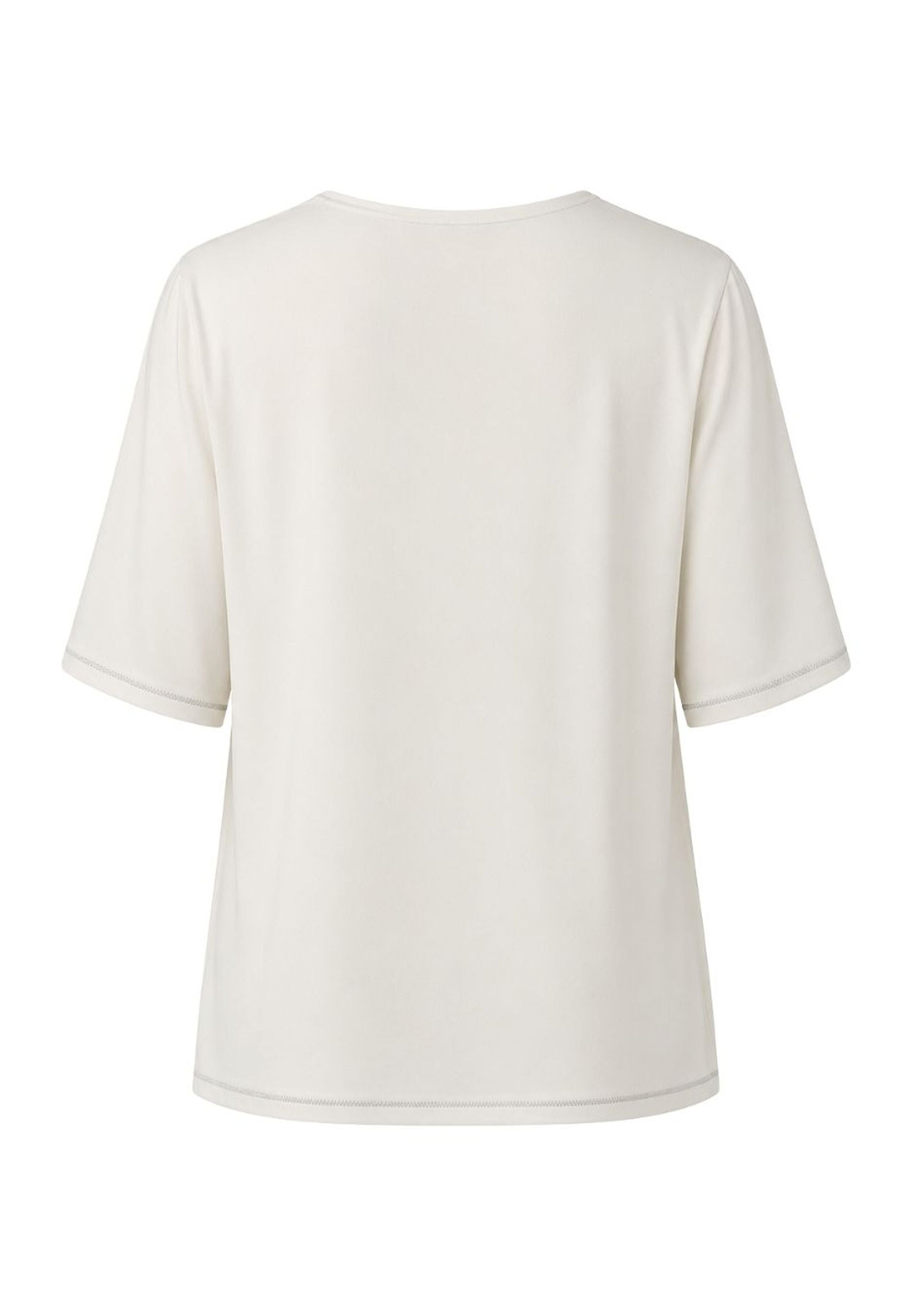 FRANK WALDER CREAM LADY PRINT TOP 108450 226