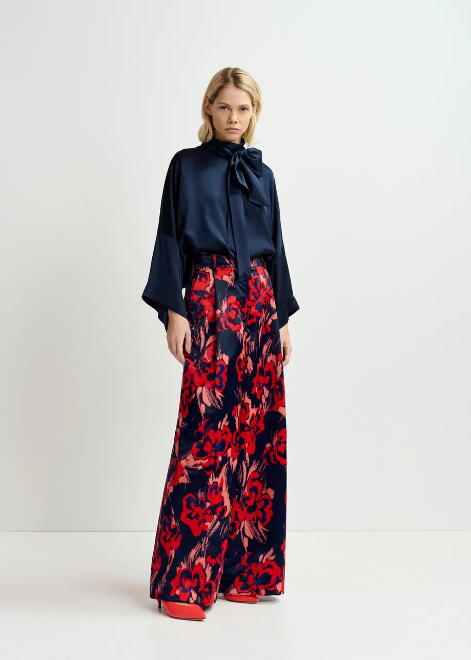 ESSENTIEL ANTWERP GAZPACHO WIDE LEG TROUSERS 224