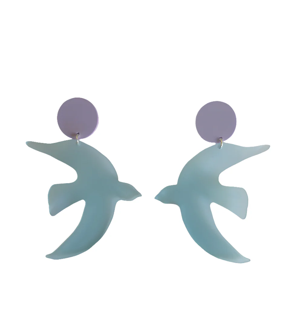 CAPULET & MONTAGUE MARITNE BIRDS BLUE 225