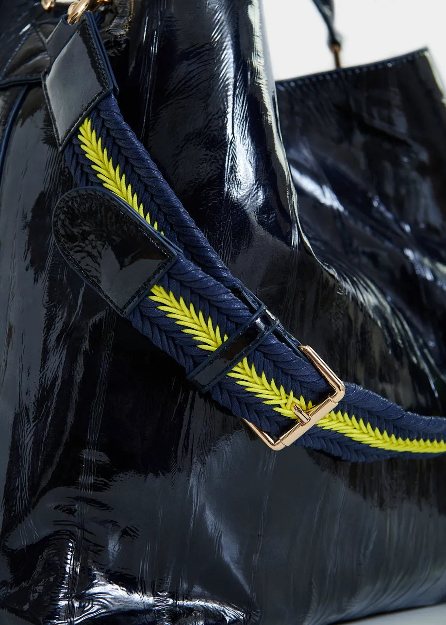 ESSENTIEL ANTWERP JISTALO SHOPPER PRINTED BAG VIOLET 126