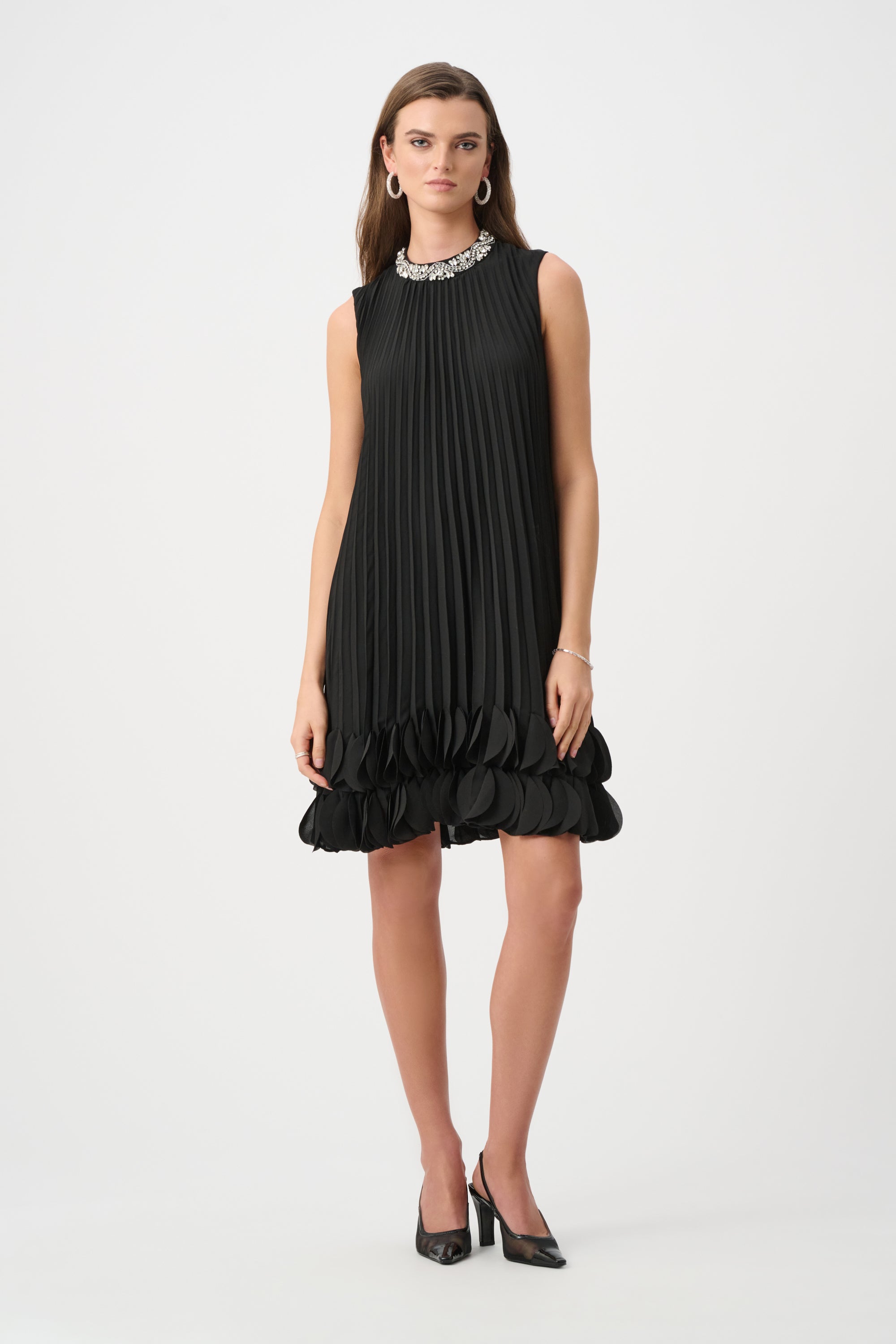263738 11 joseph ribkoff black dress going out wedding guest