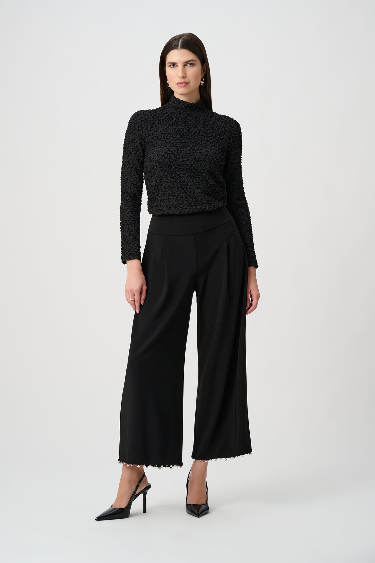 263007 11 joseph ribkoff black pant dressy going out