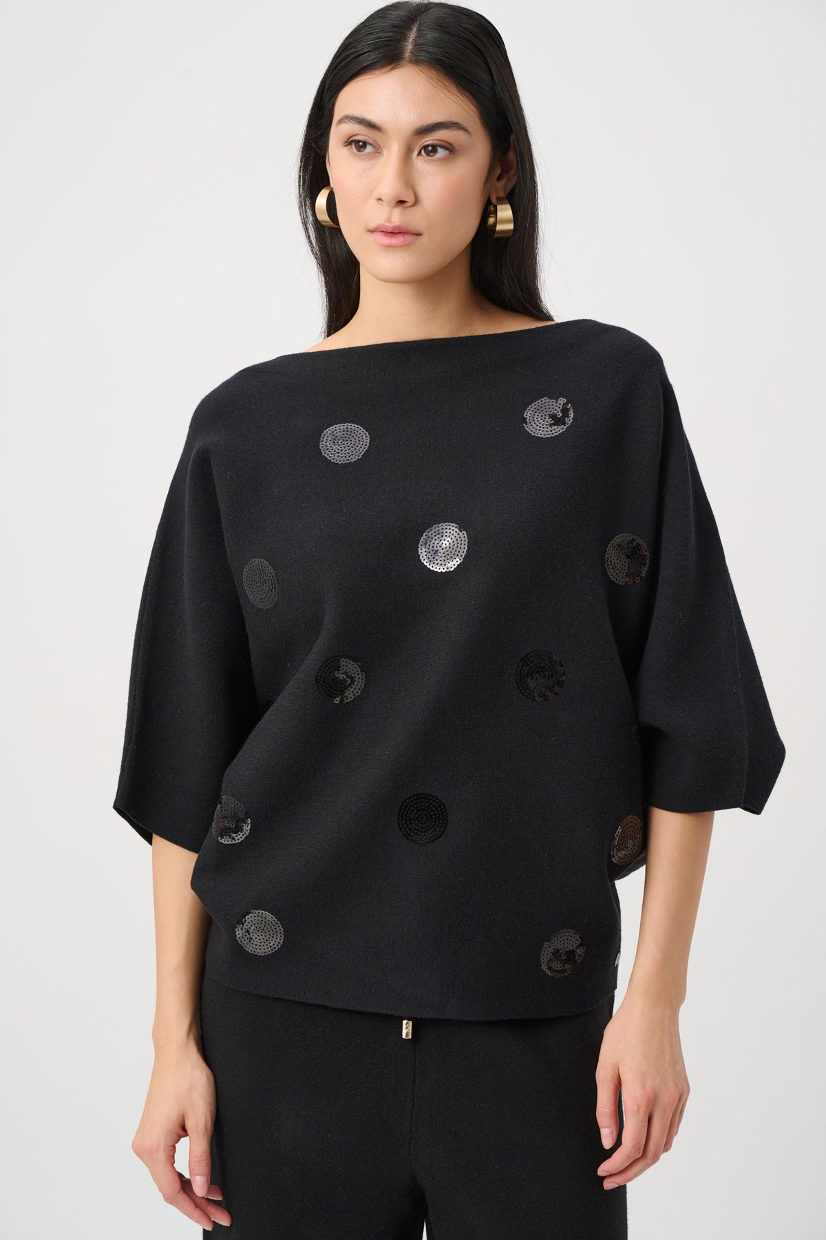263942 11 joseph ribkoff black top smart casual