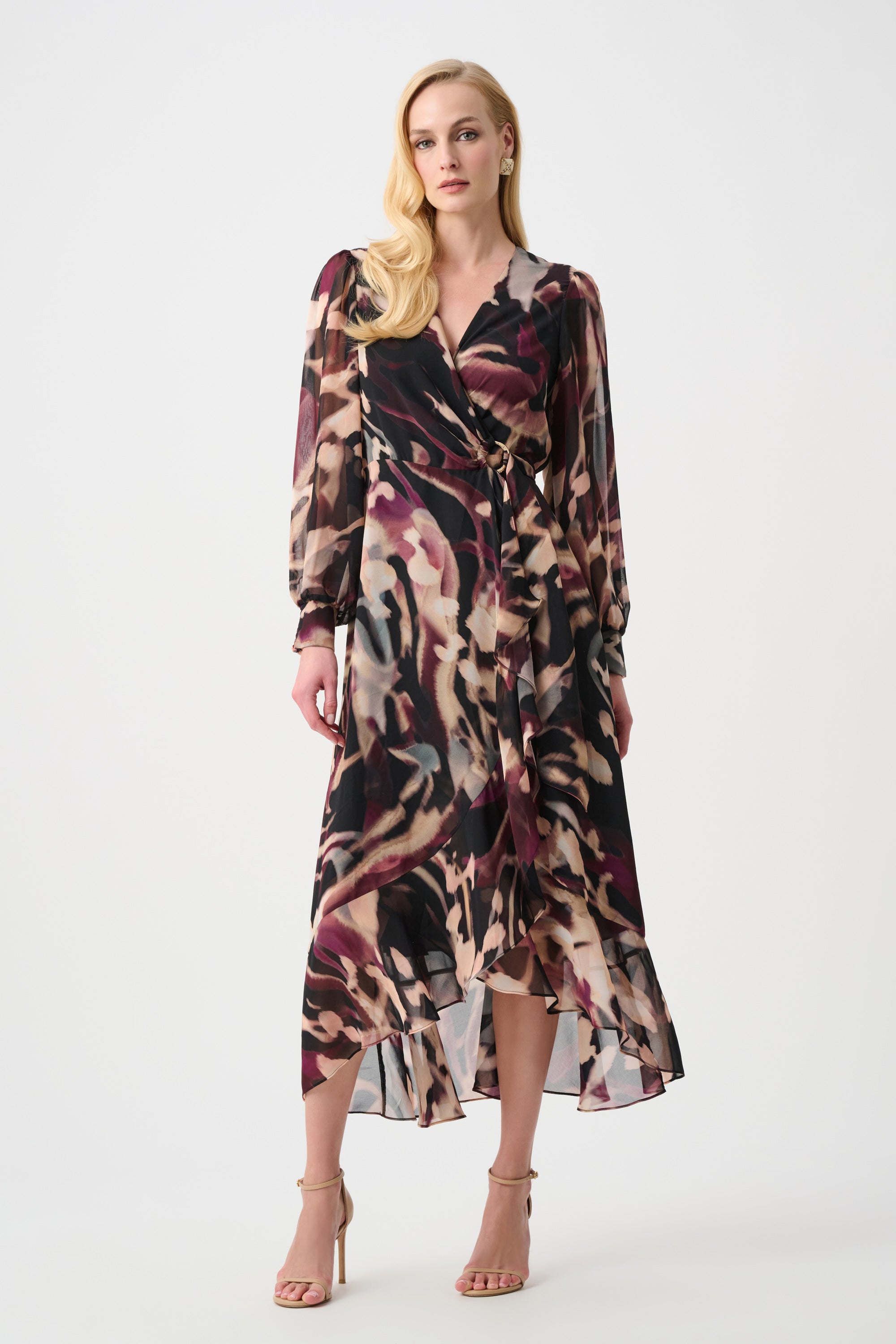 263739 178 joseph ribkoff multi dress going out workwear