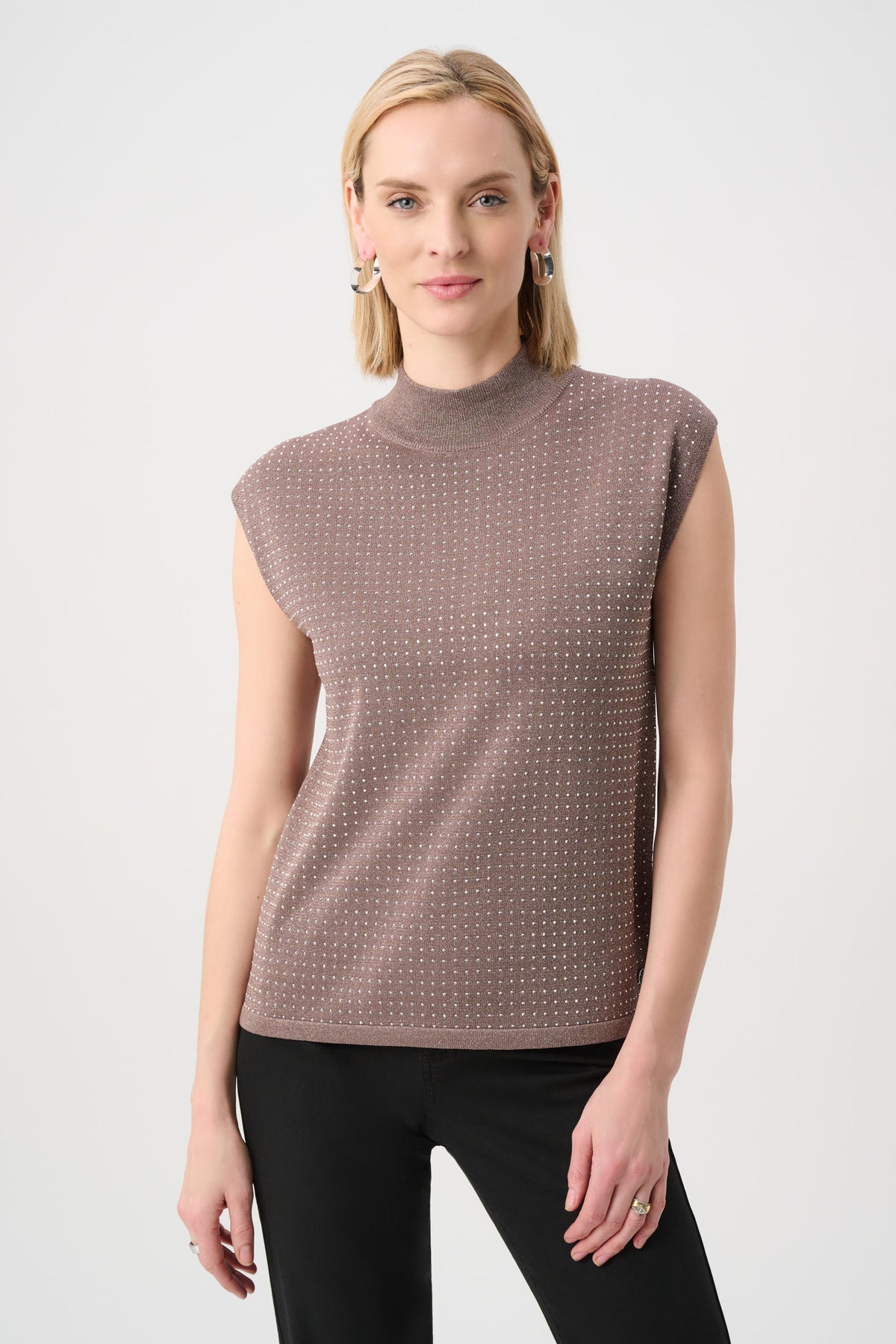 254935F26 4562 joseph ribkoff multi stud detail going out top