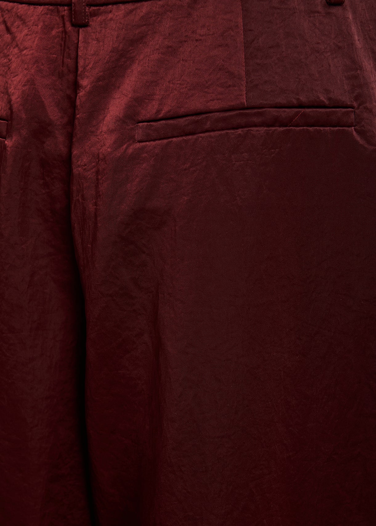 ESSENTIEL ANTWERP WINE KARMEN WIDE LEG PANTS 226