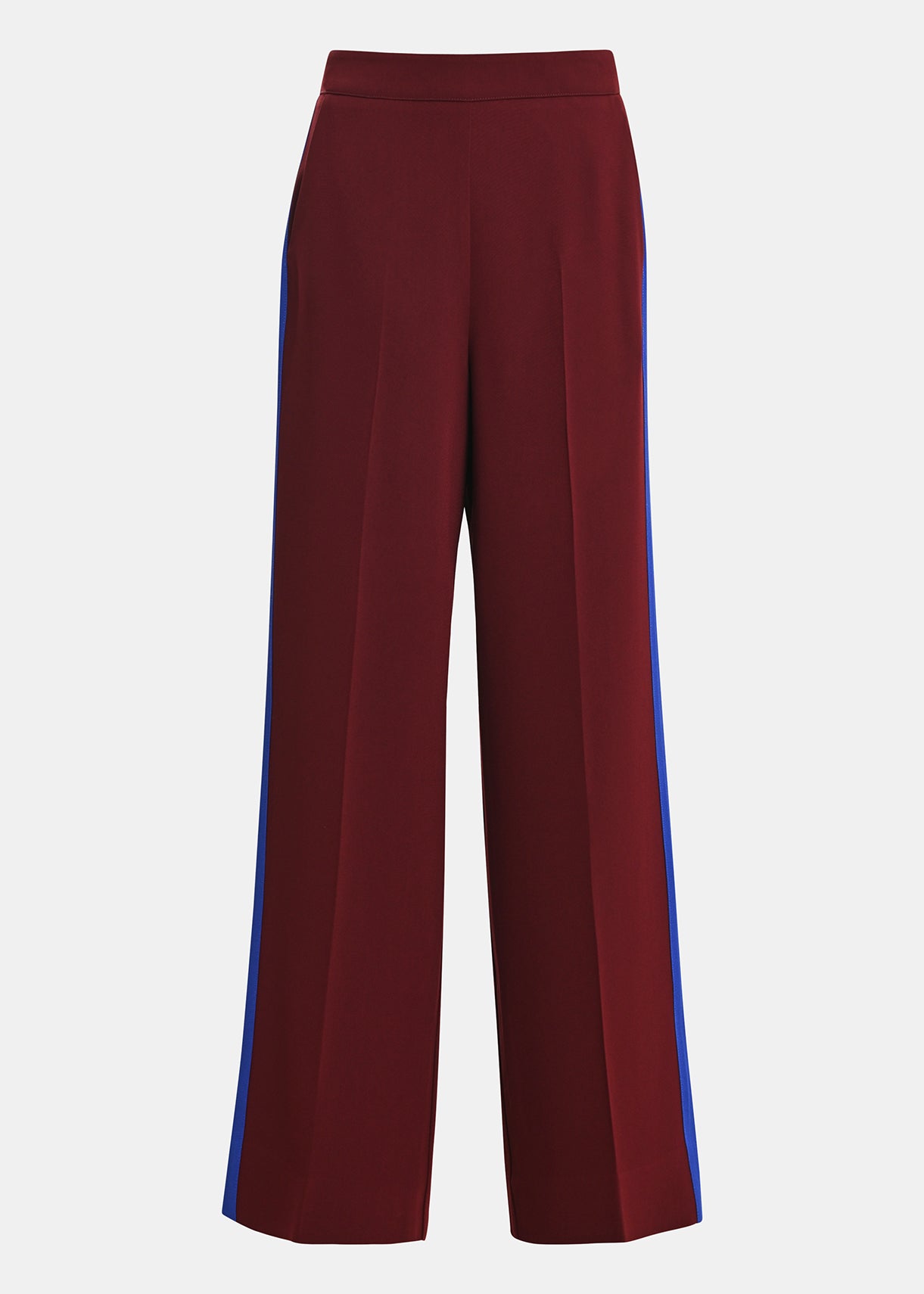ESSENTIEL ANTWERP WINE KARMIC TWO COLOUR PANTS 226