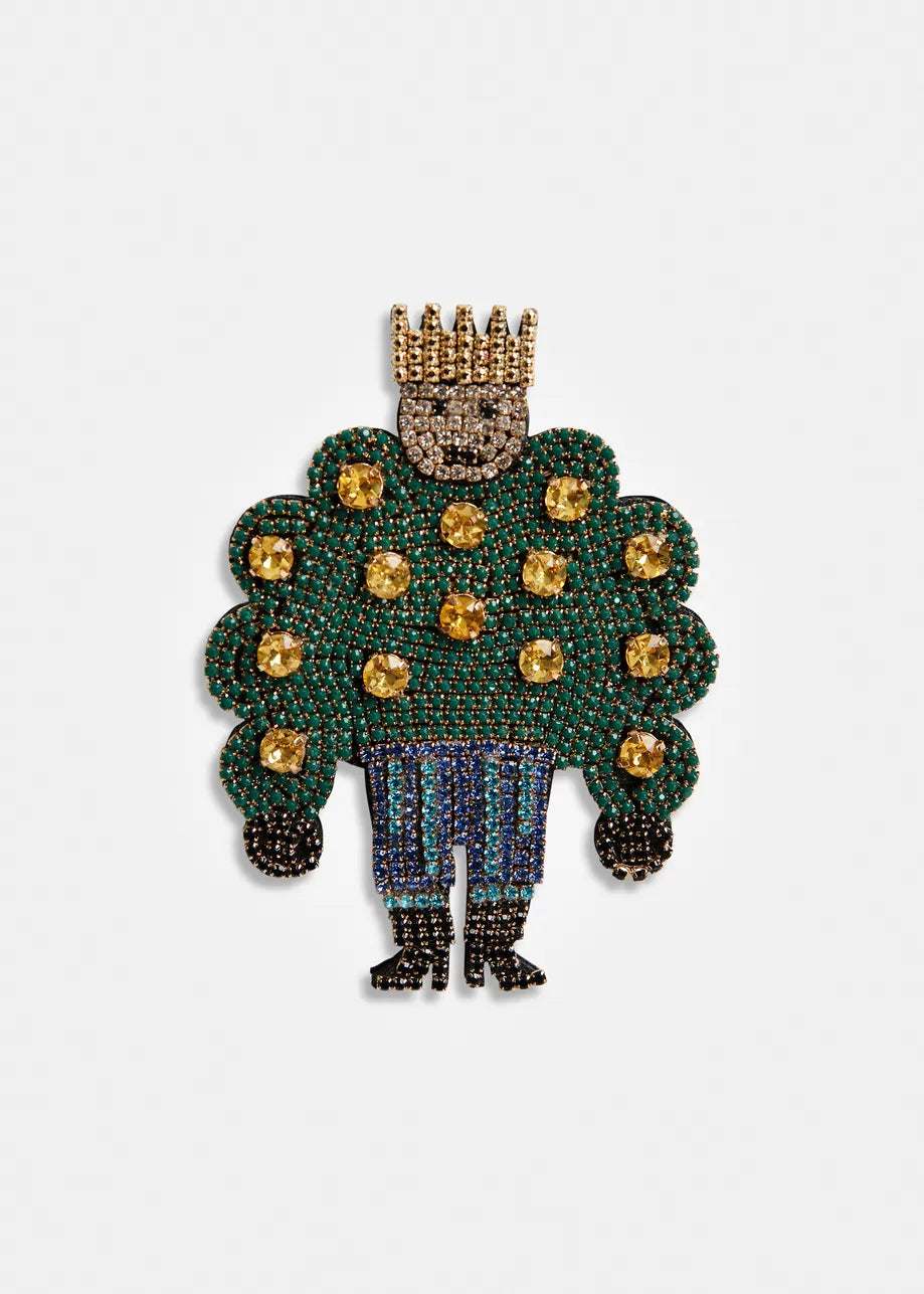 ESSENTIEL ANTWERP MULTI KAYLOR KING BROOCH KAYLOR 226