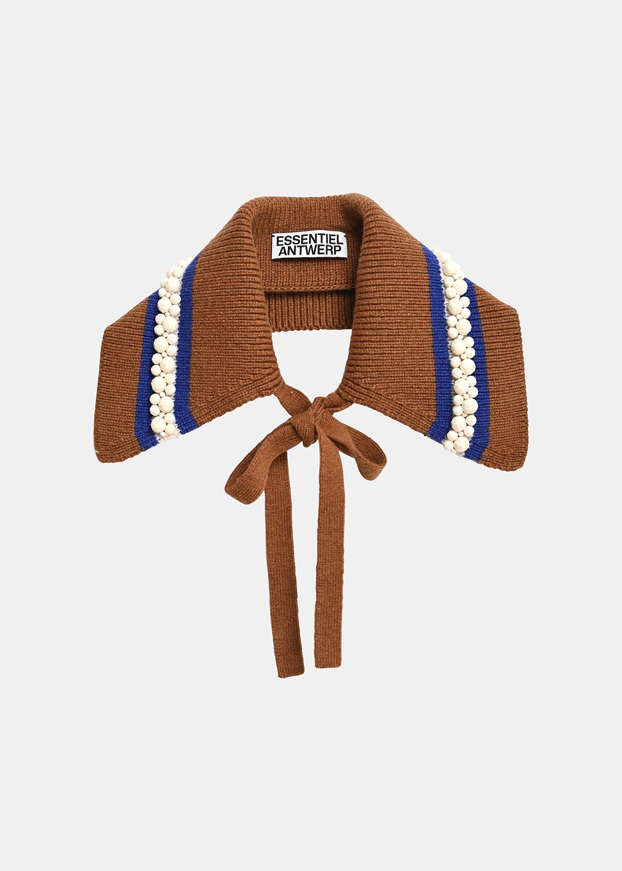 ESSENTIEL ANTWERP WINE KIO EMBROIDERED COLLAR 226