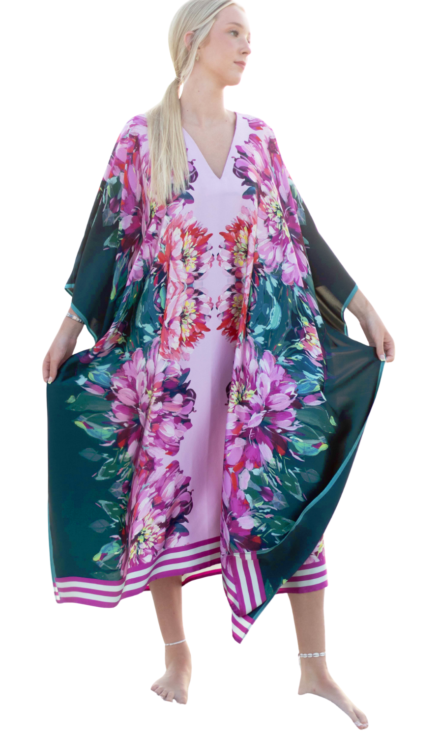 CAROLINE DUFFY DESIGNS KAFTAN DREAM GREEN 225