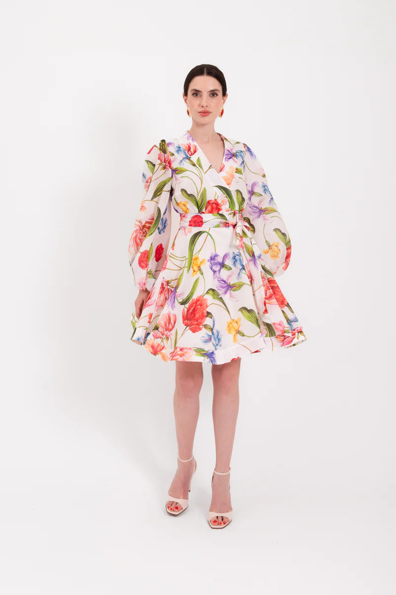 LAVI FLORAL DRESS LIGEA BS7WD064 126